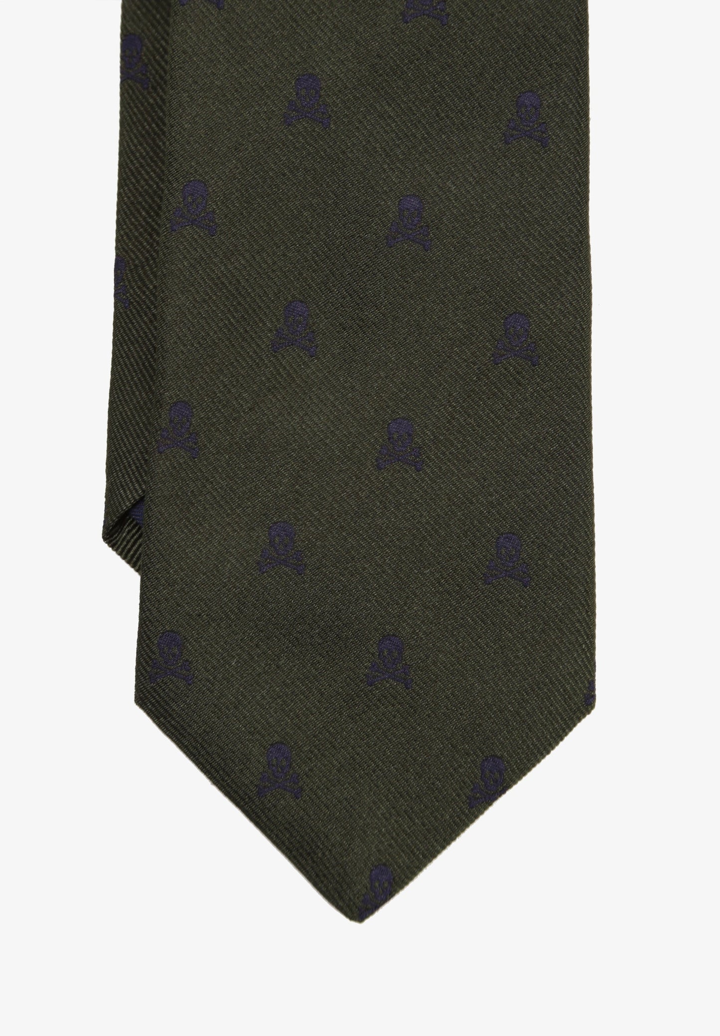 KRAWATTE MIT TOTENKOPF-PRINT