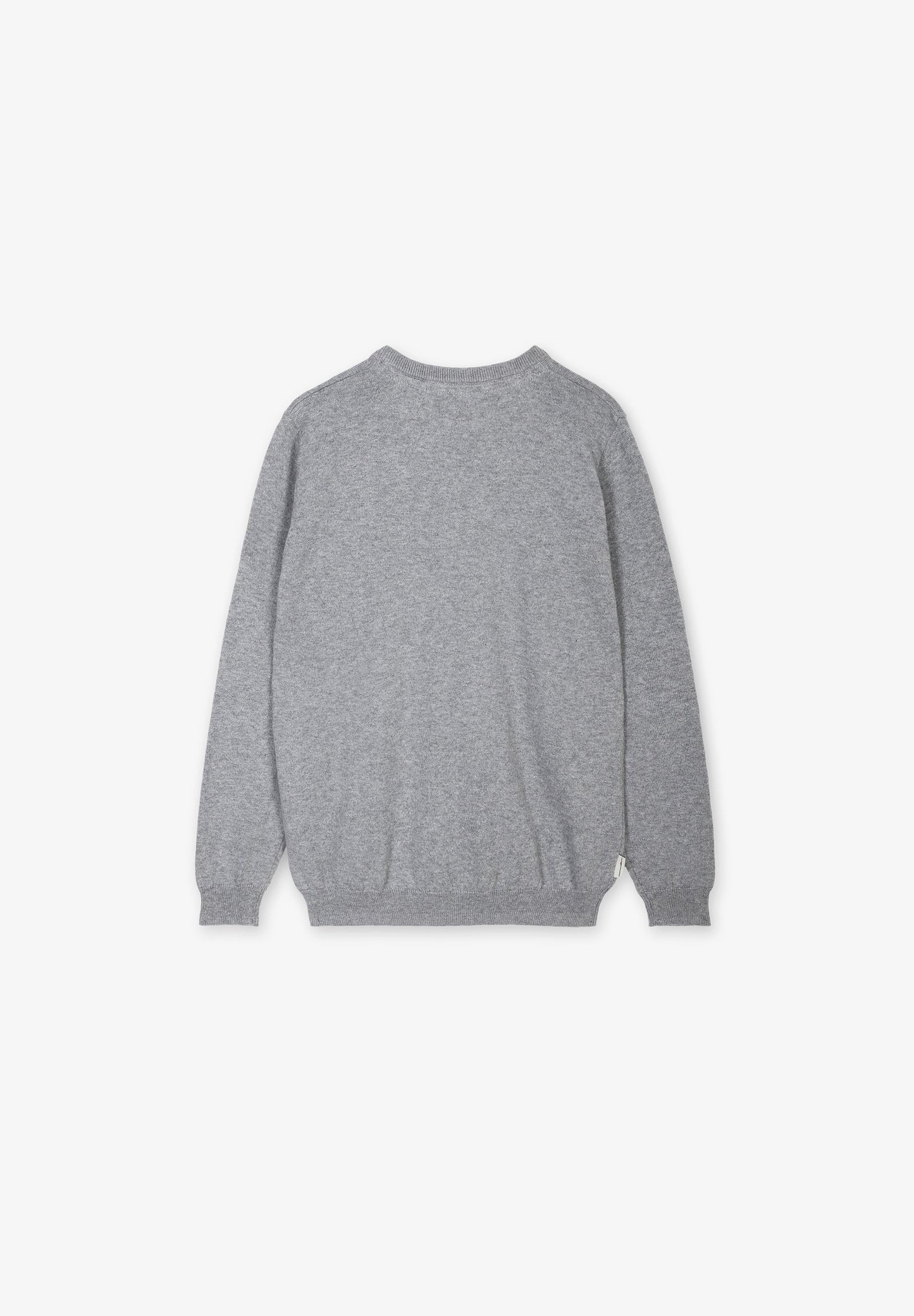 PULLOVER MIT V-AUSSCHNITT UND TOTENKOPF