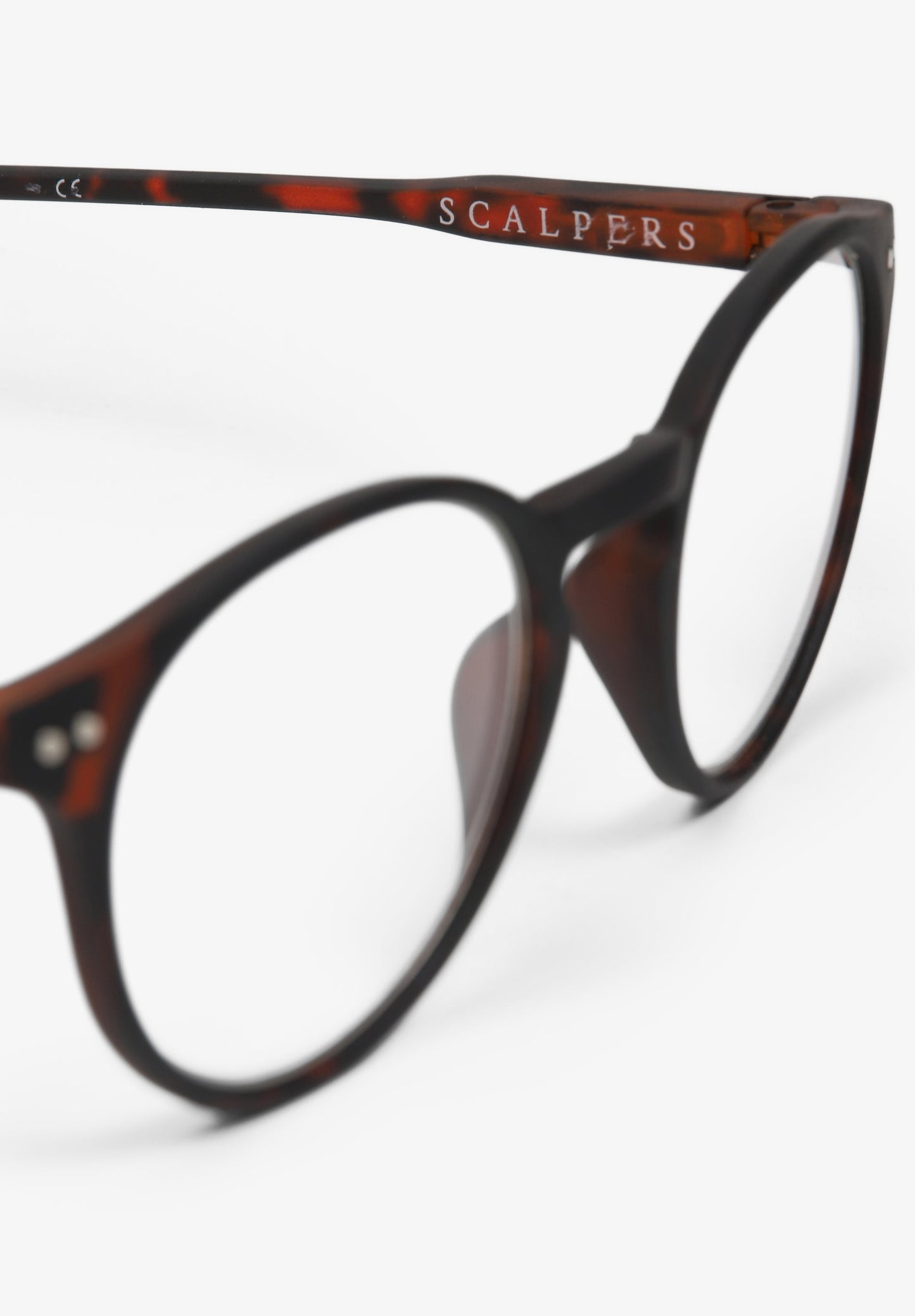 BRILLE MIT RUNDEM KUNSTSTOFFGESTELL