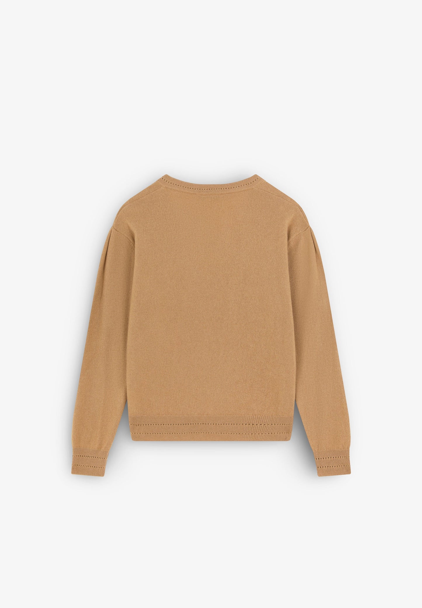 KASCHMIRPULLOVER MIT V-AUSSCHNITT