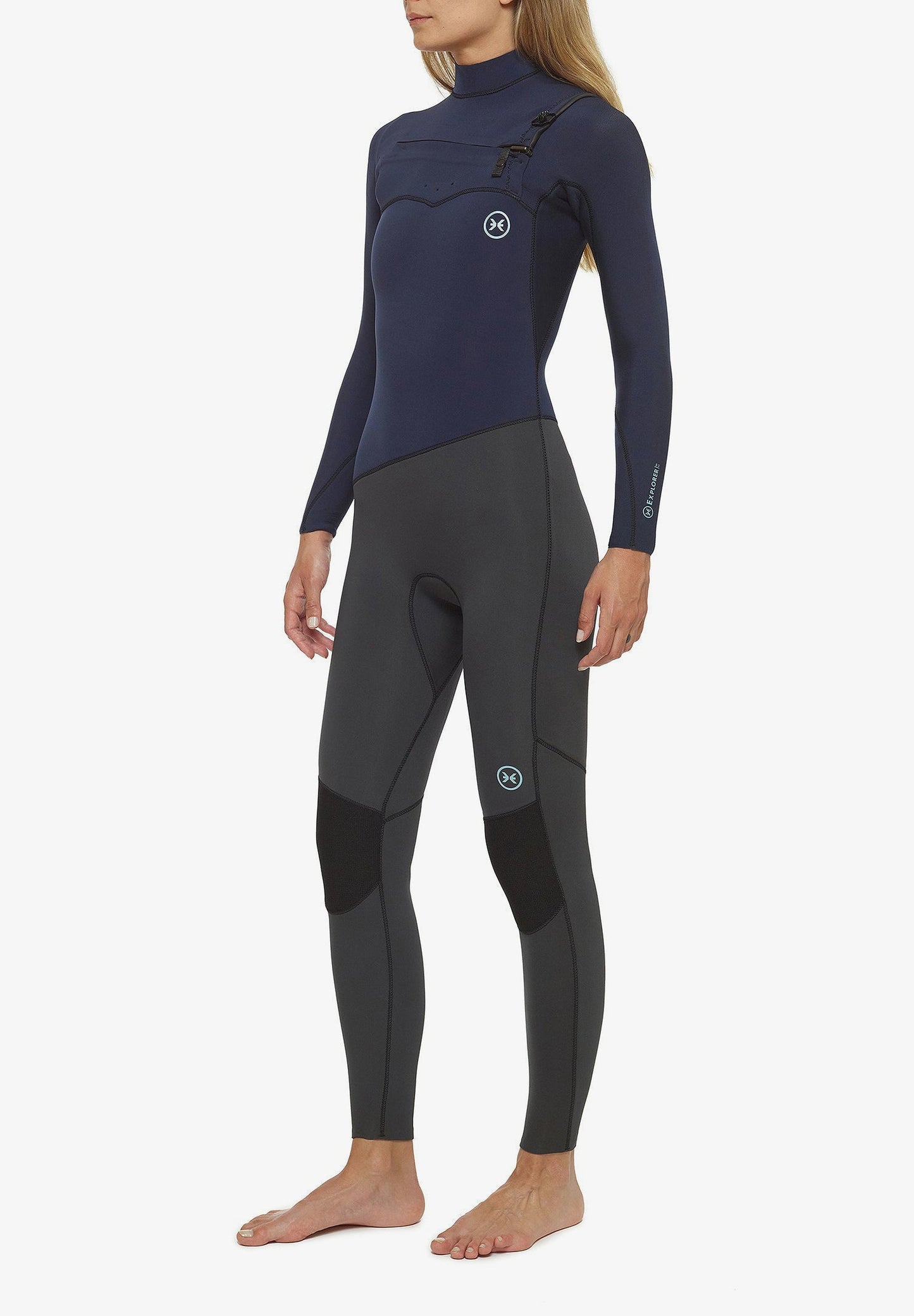 WETSUIT WOMAN EXPLORER 3/2 CHEST ZIP