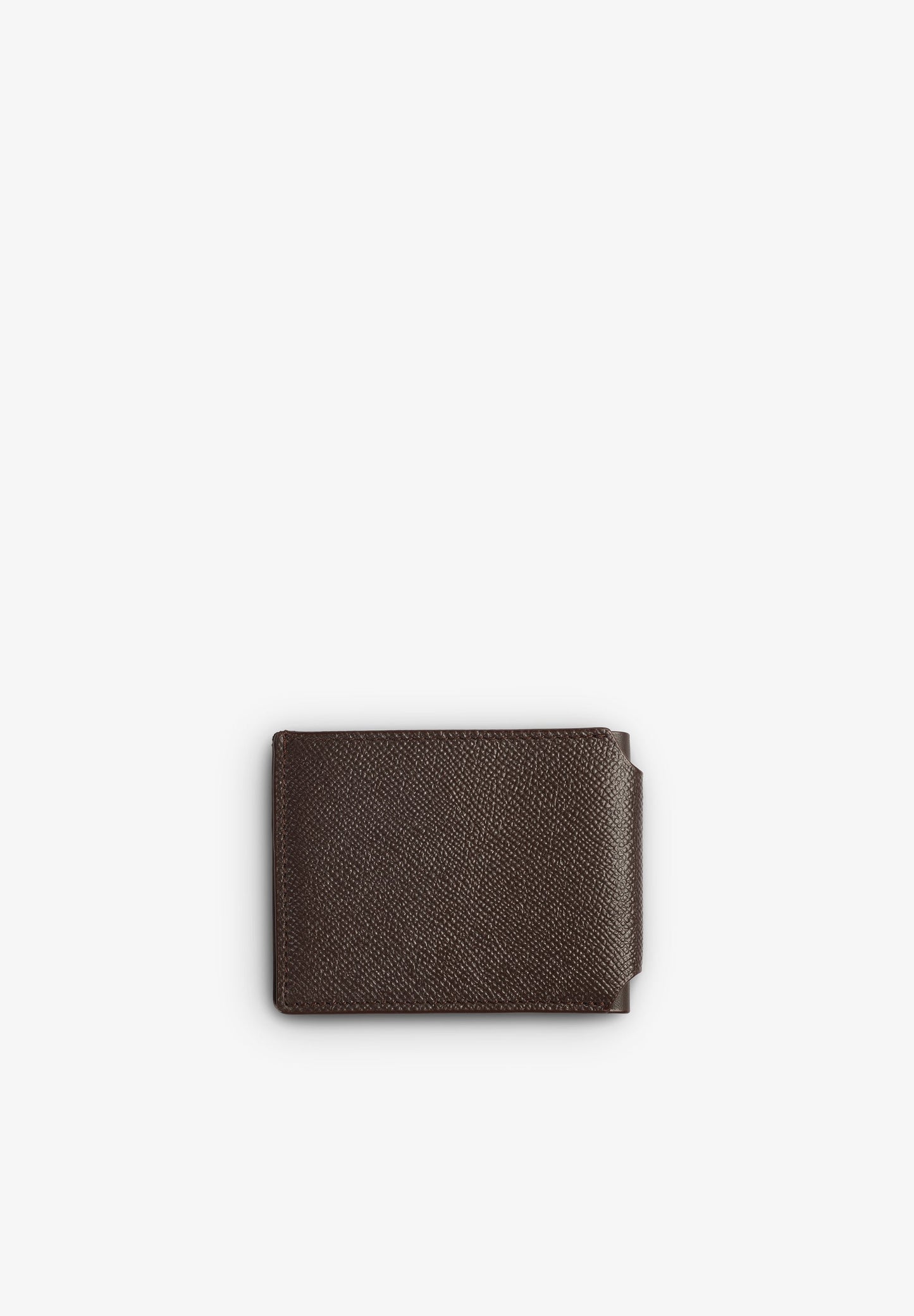 LEDER-BRIEFTASCHE MIT TOTENKOPF-PRÄGUNG