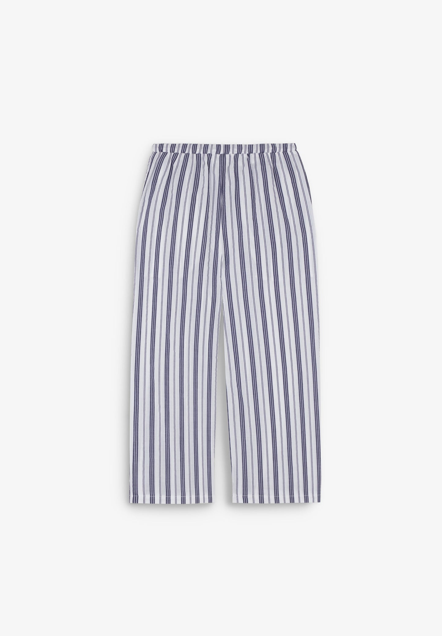 PYJAMA MIT STREIFENDETAIL AN DER HOSE