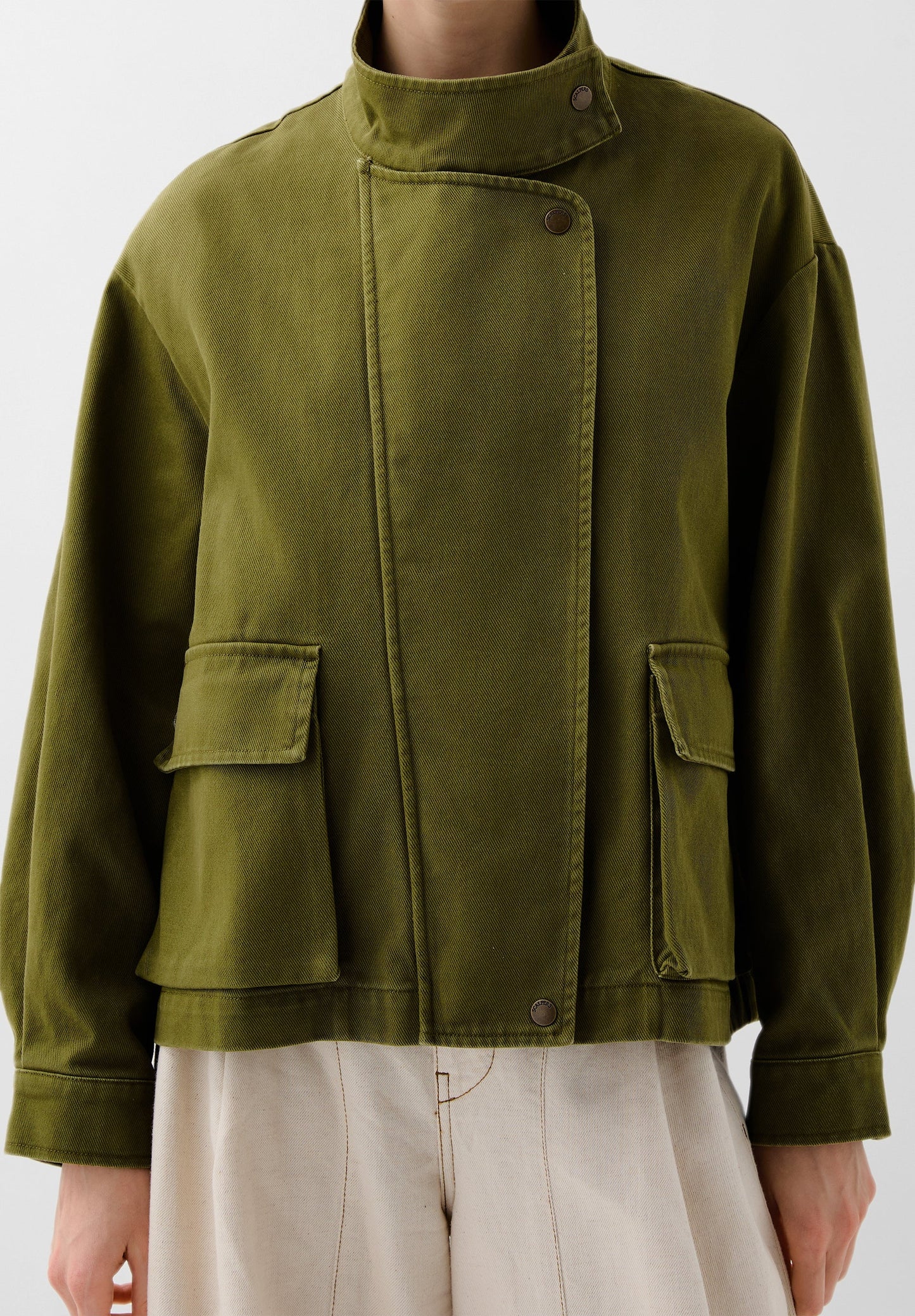 LEICHTER PARKA MIT TASCHEN