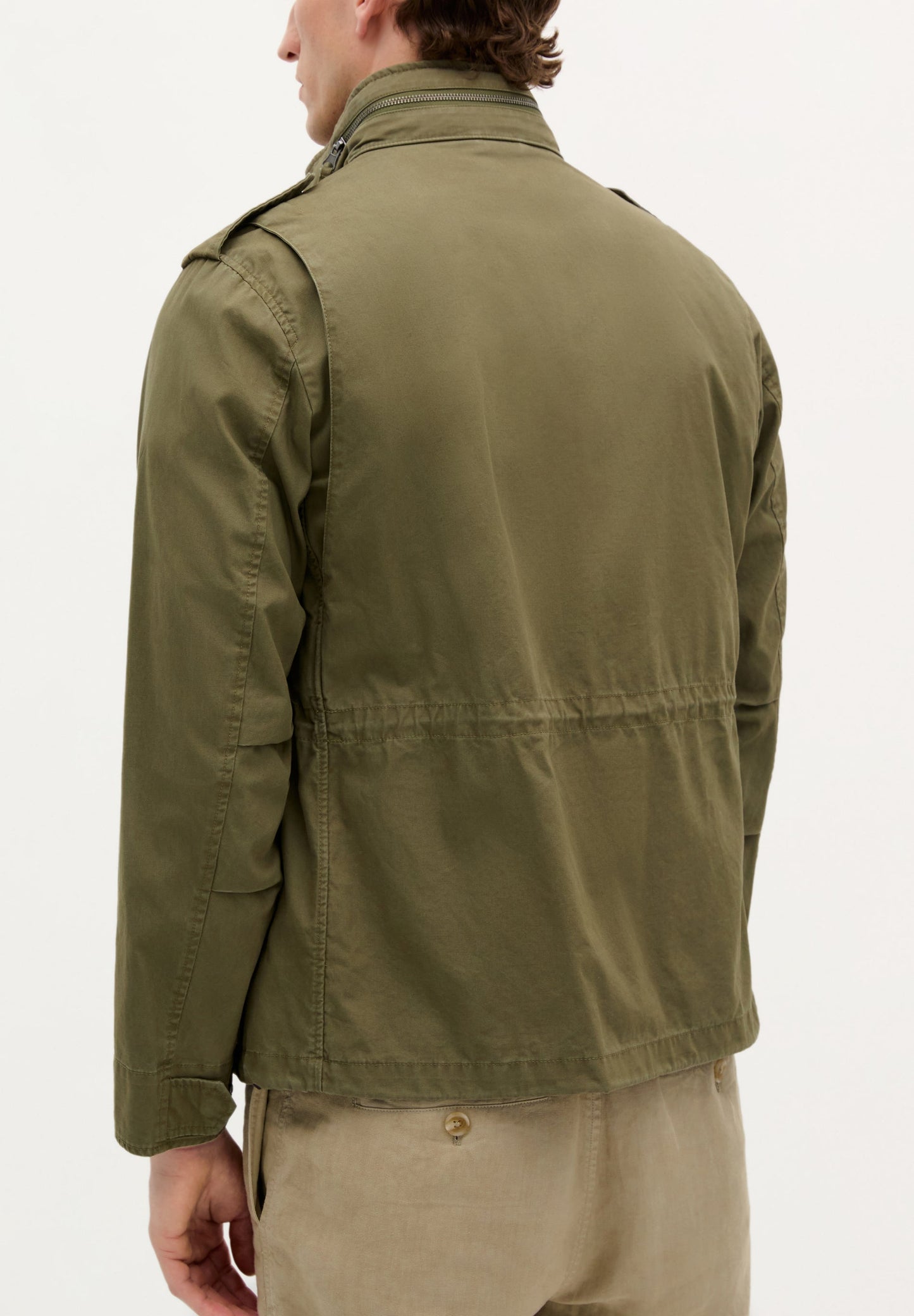 JACKE IM MILITÄRLOOK MIT TASCHEN
