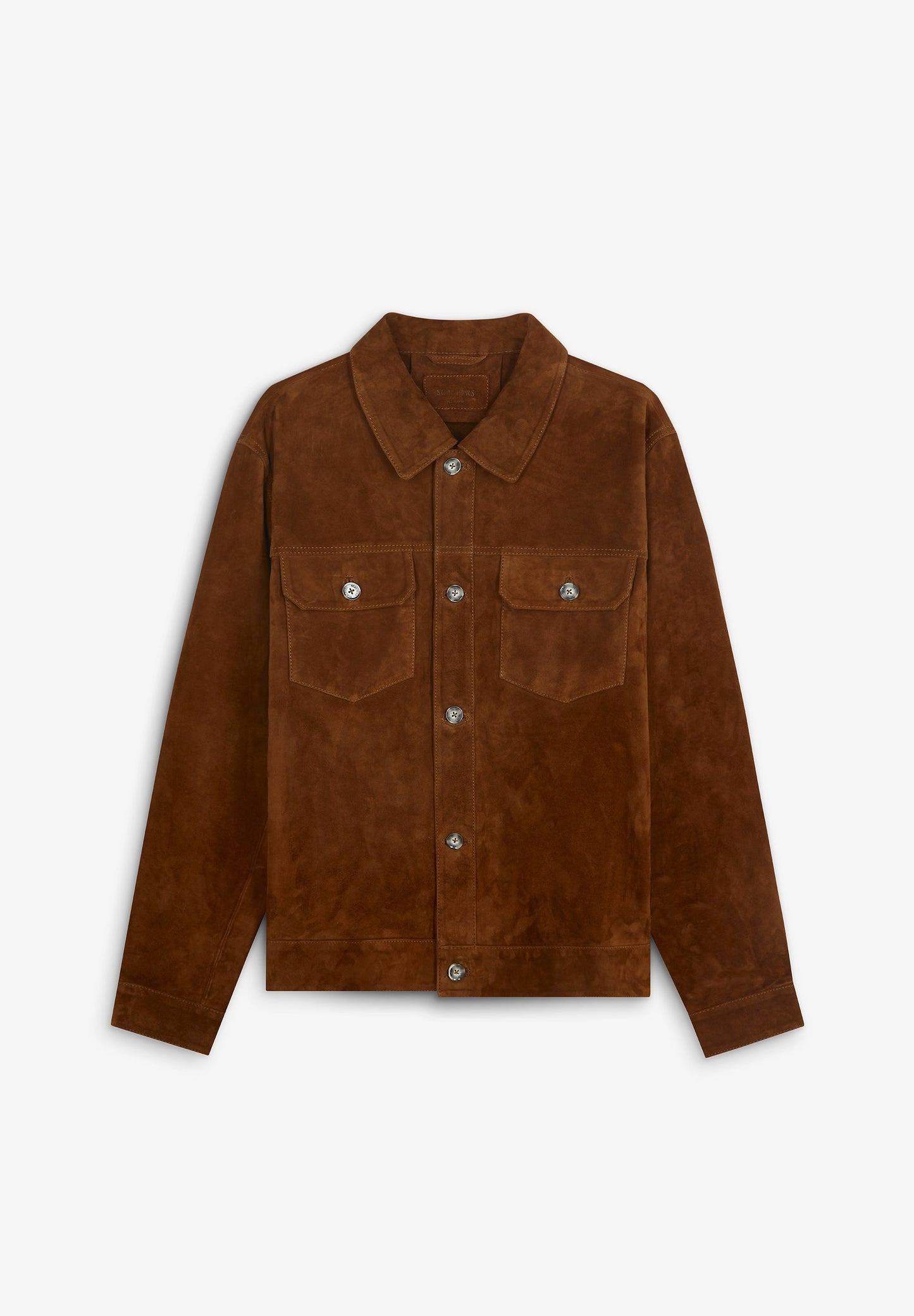 LEDERJACKE MIT KNÖPFEN
