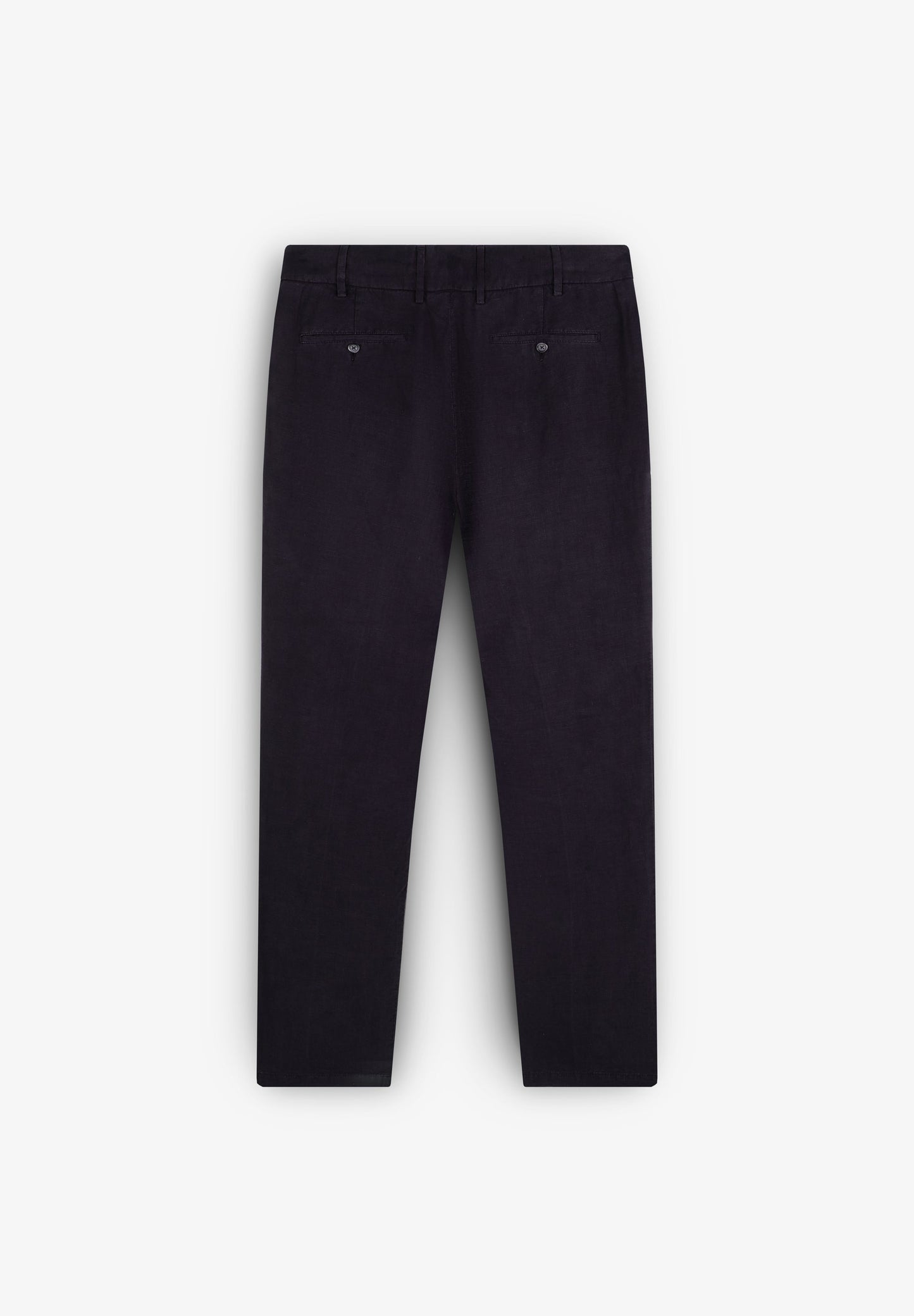 BUNDFALTENHOSE AUS LEINEN