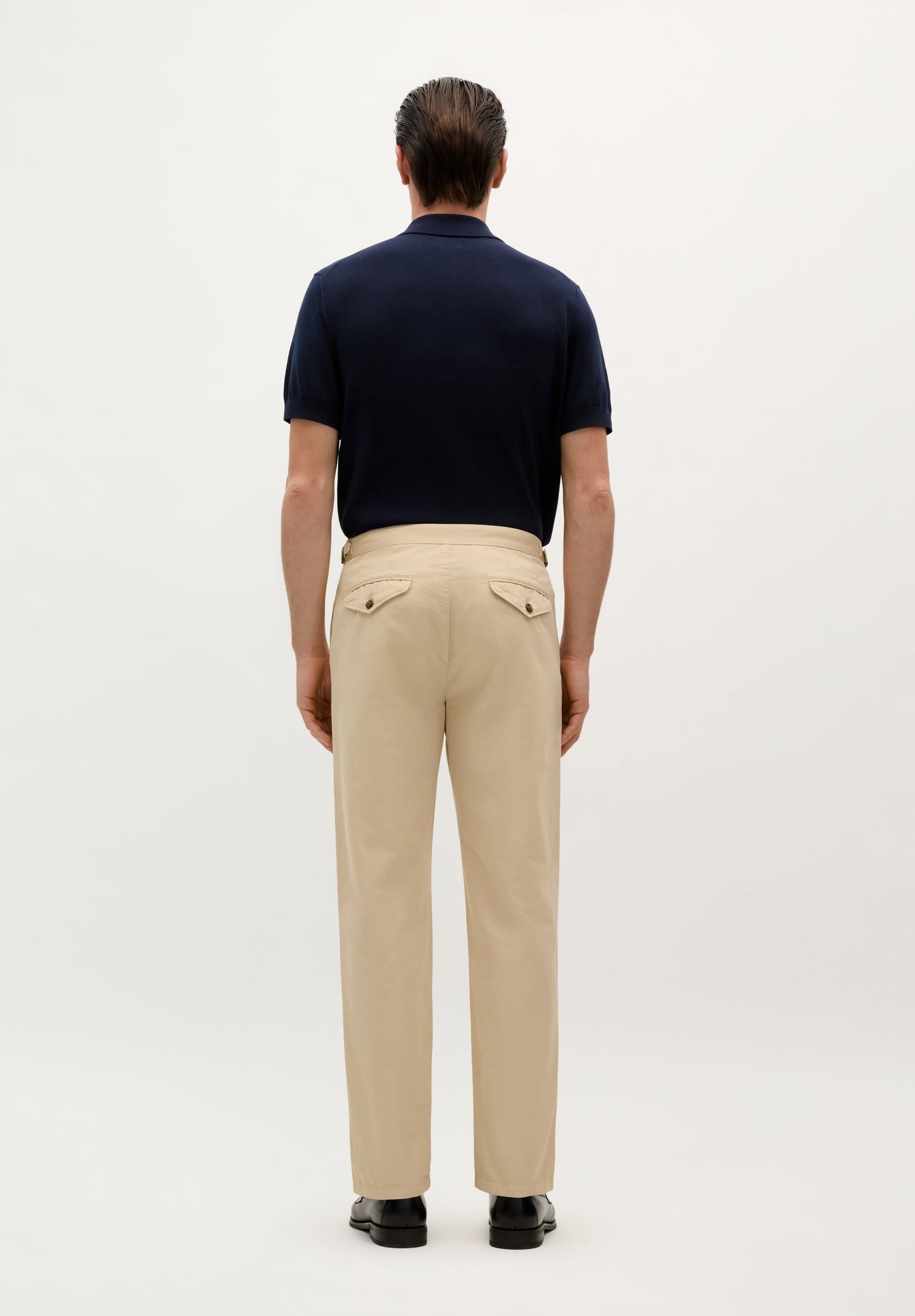 CHINOHOSE MIT BUNDFALTEN