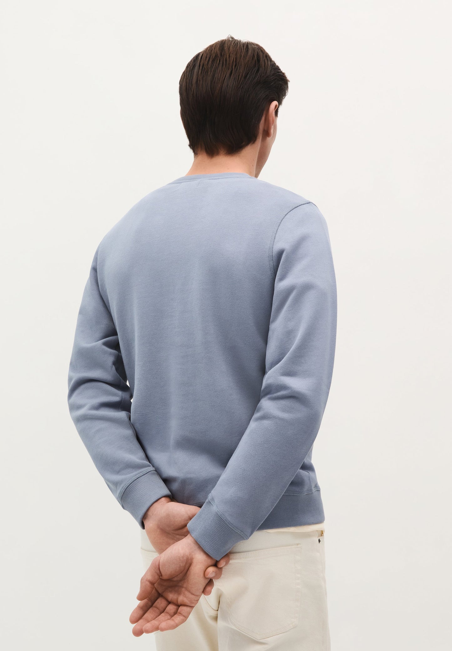 SWEATSHIRT BASIC TOTENKOPF-STICKEREI