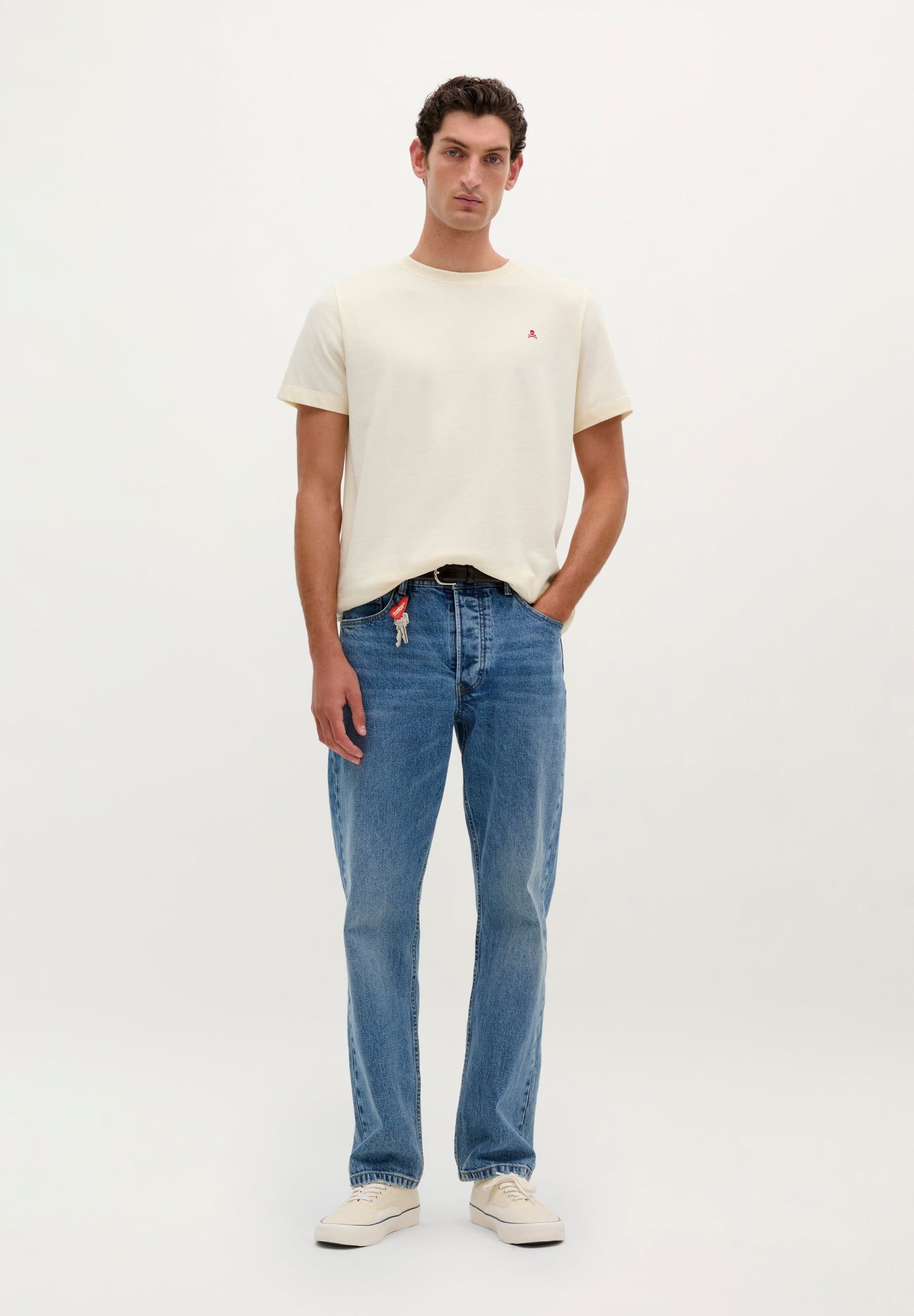BASIC-SHIRT MIT TOTENKOPF