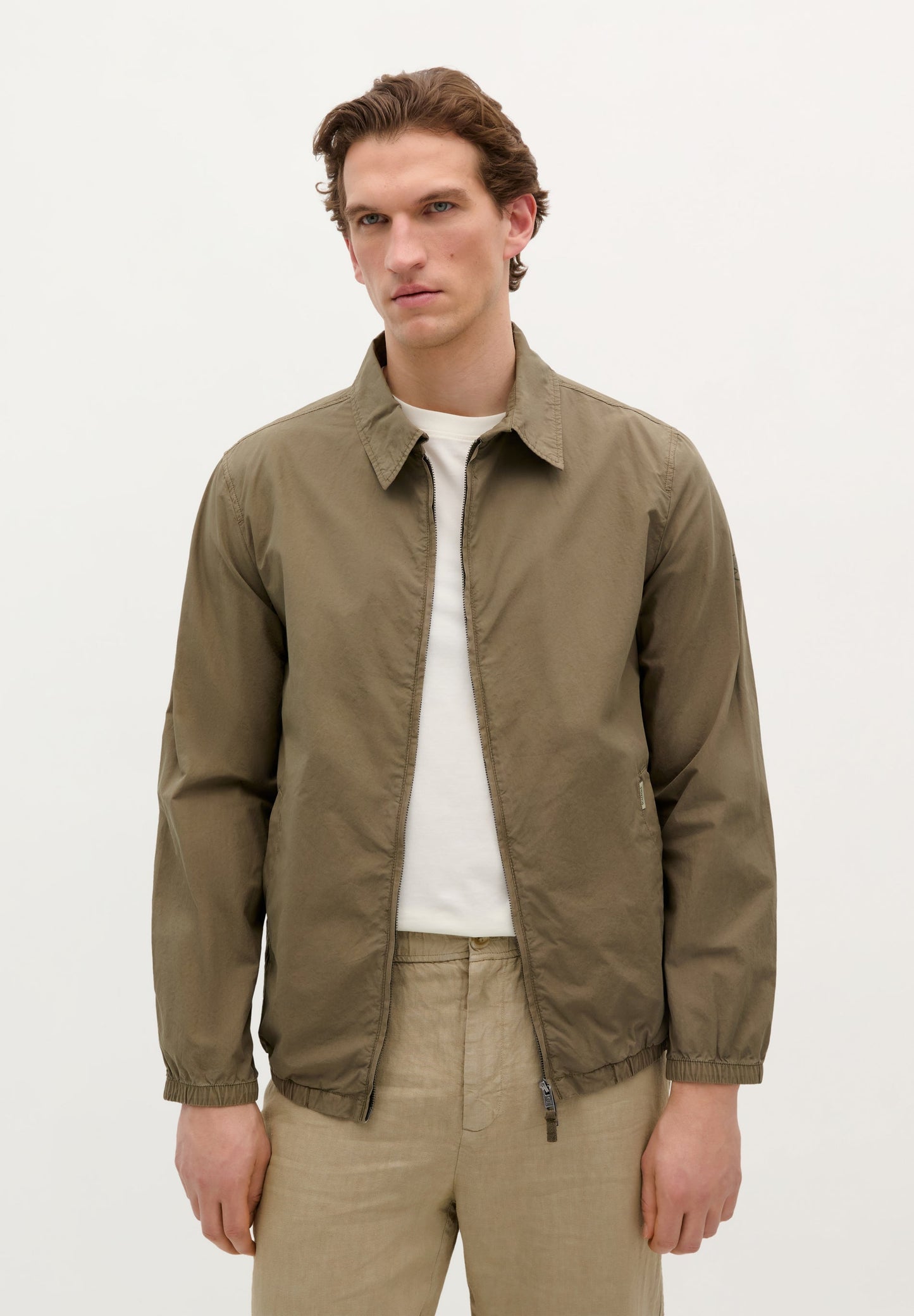 LEICHTE JACKE IM WASHED-LOOK