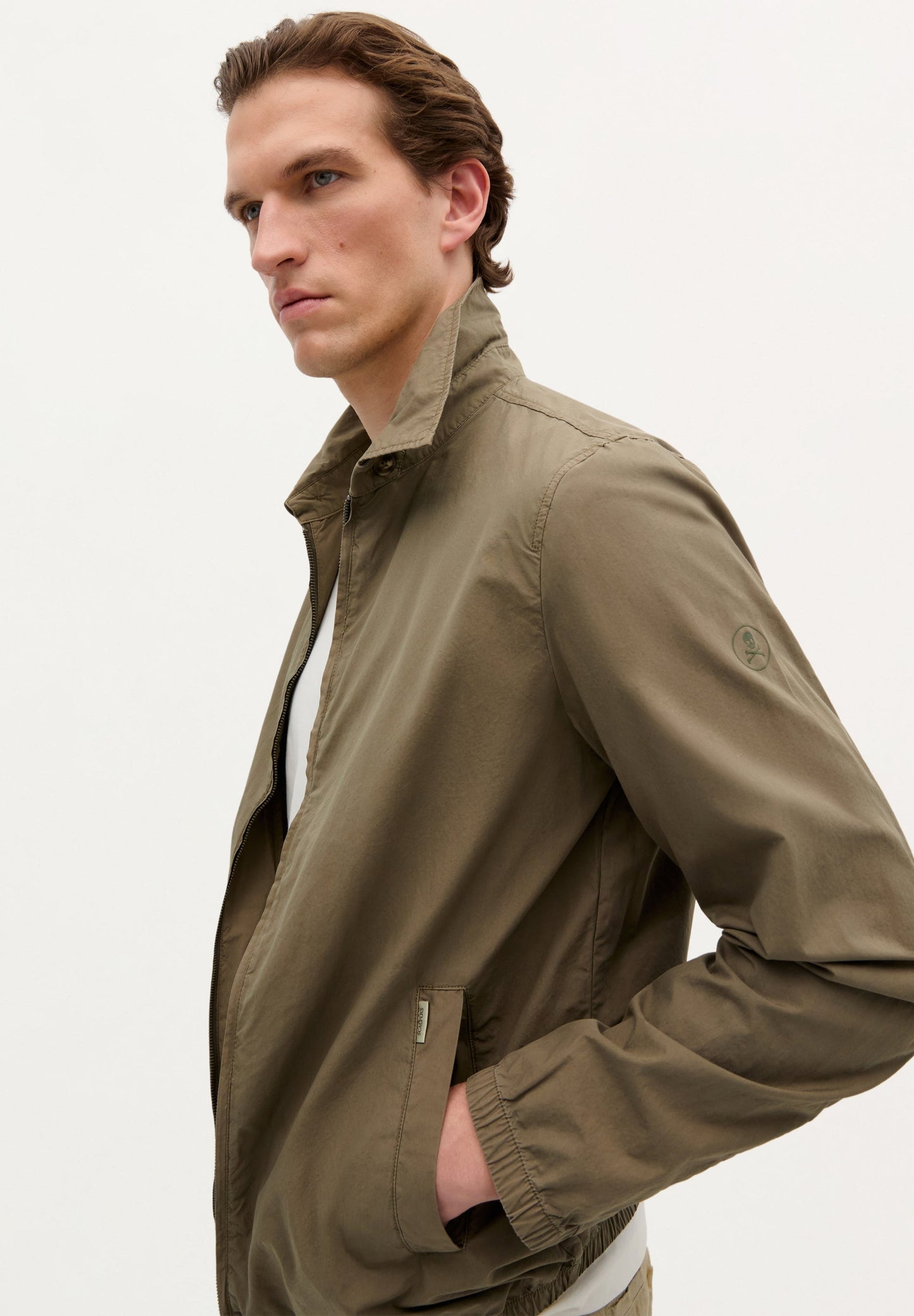 LEICHTE JACKE IM WASHED-LOOK