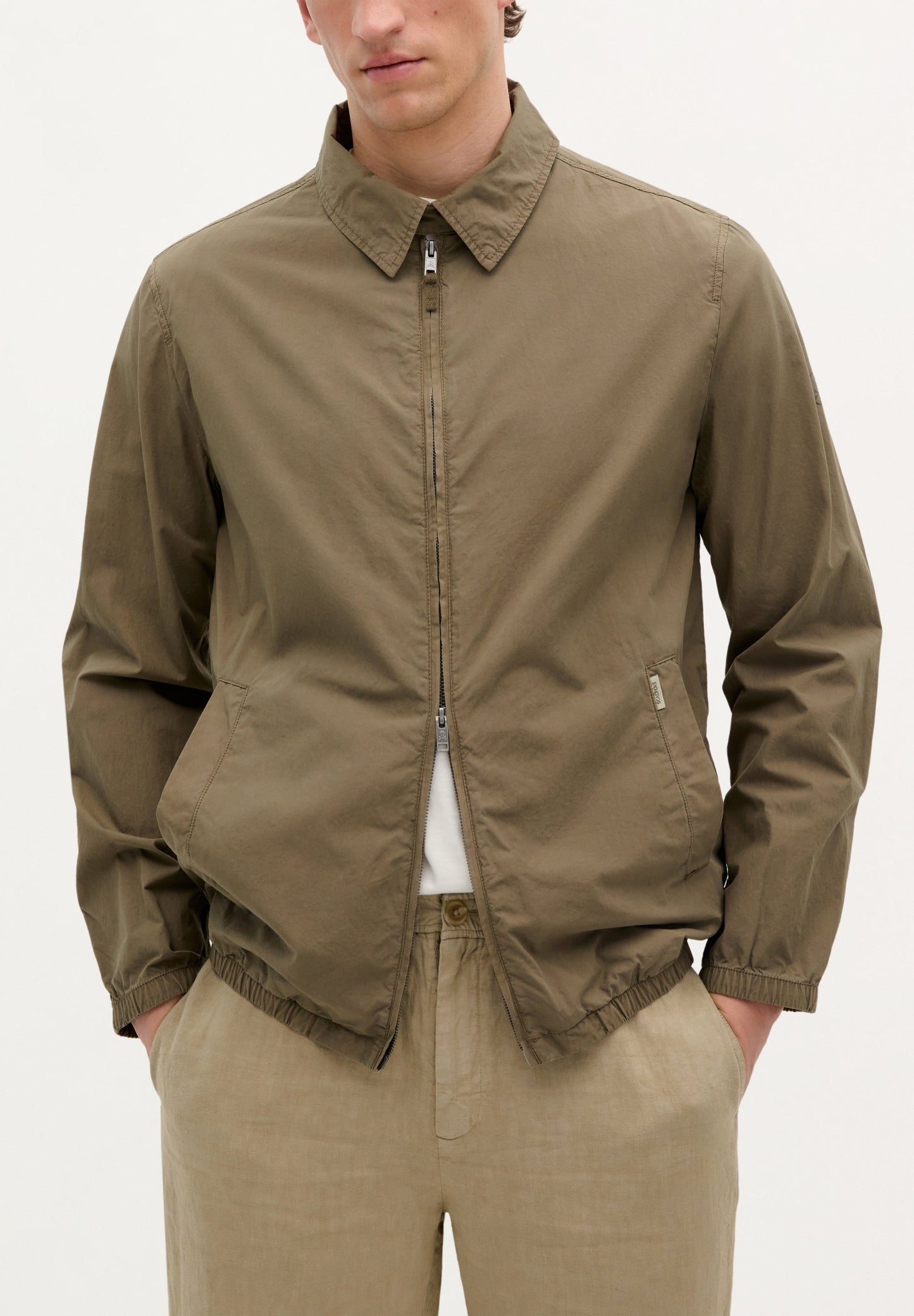 LEICHTE JACKE IM WASHED-LOOK