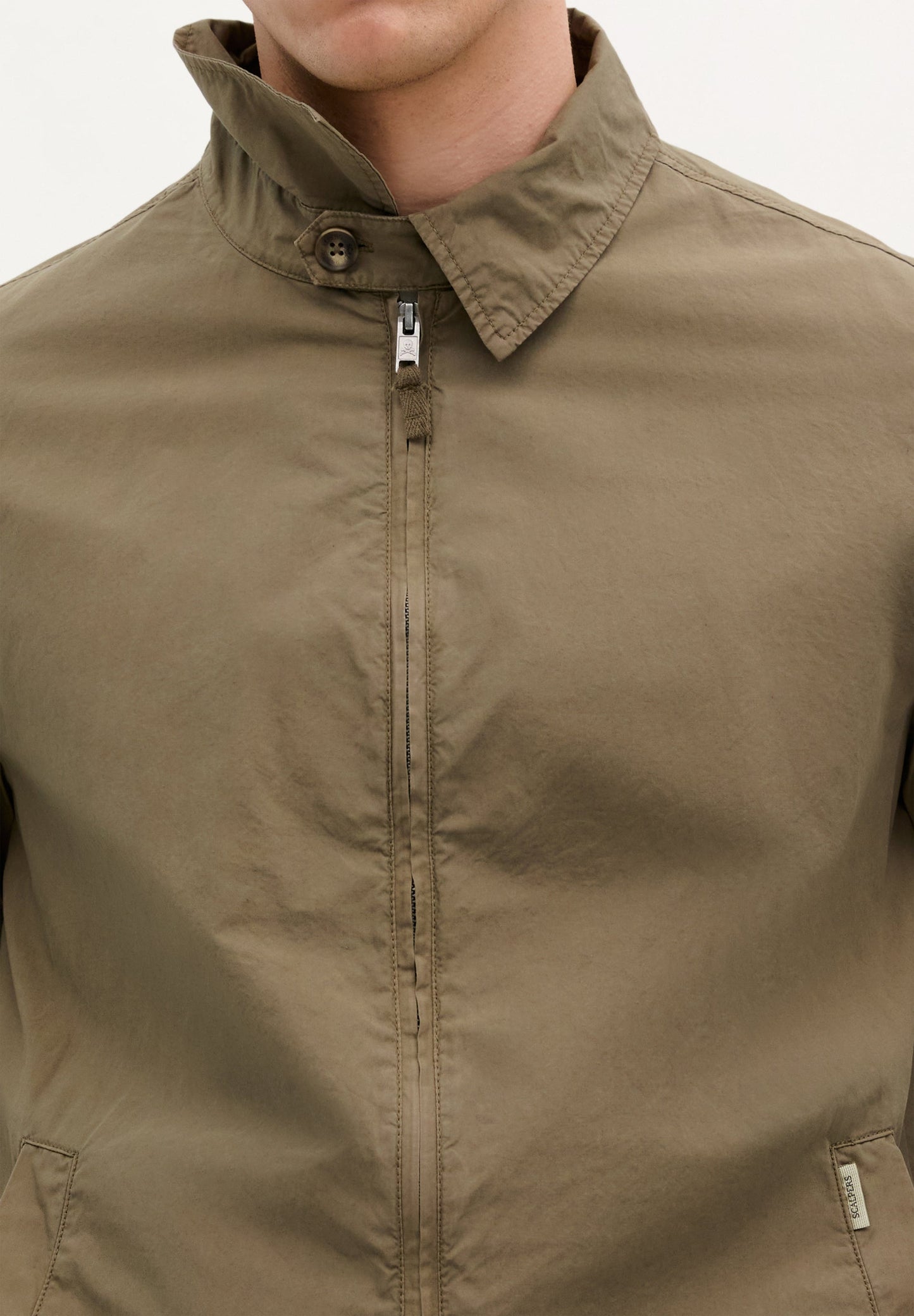 LEICHTE JACKE IM WASHED-LOOK