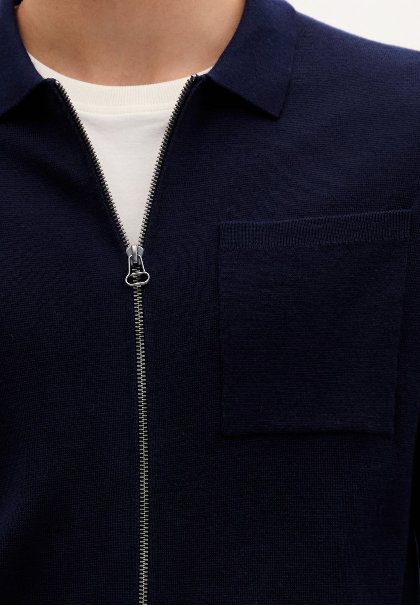 PREMIUM-STRICKCARDIGAN MIT REISSVERSCHLUSS