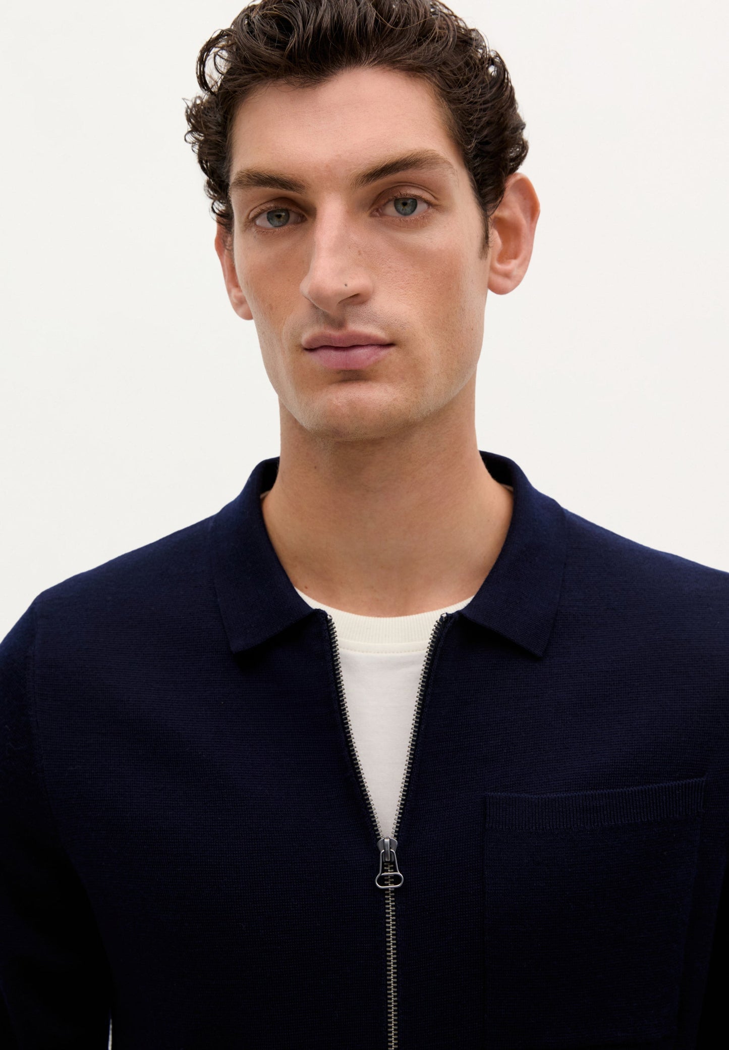 PREMIUM-STRICKCARDIGAN MIT REISSVERSCHLUSS
