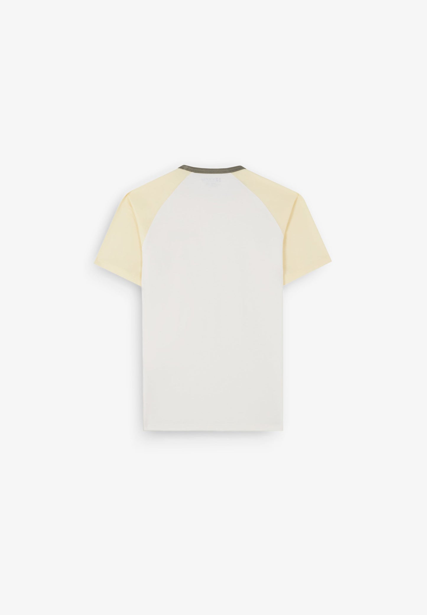 T-SHIRT MIT PRINT UND RAGLANÄRMELN
