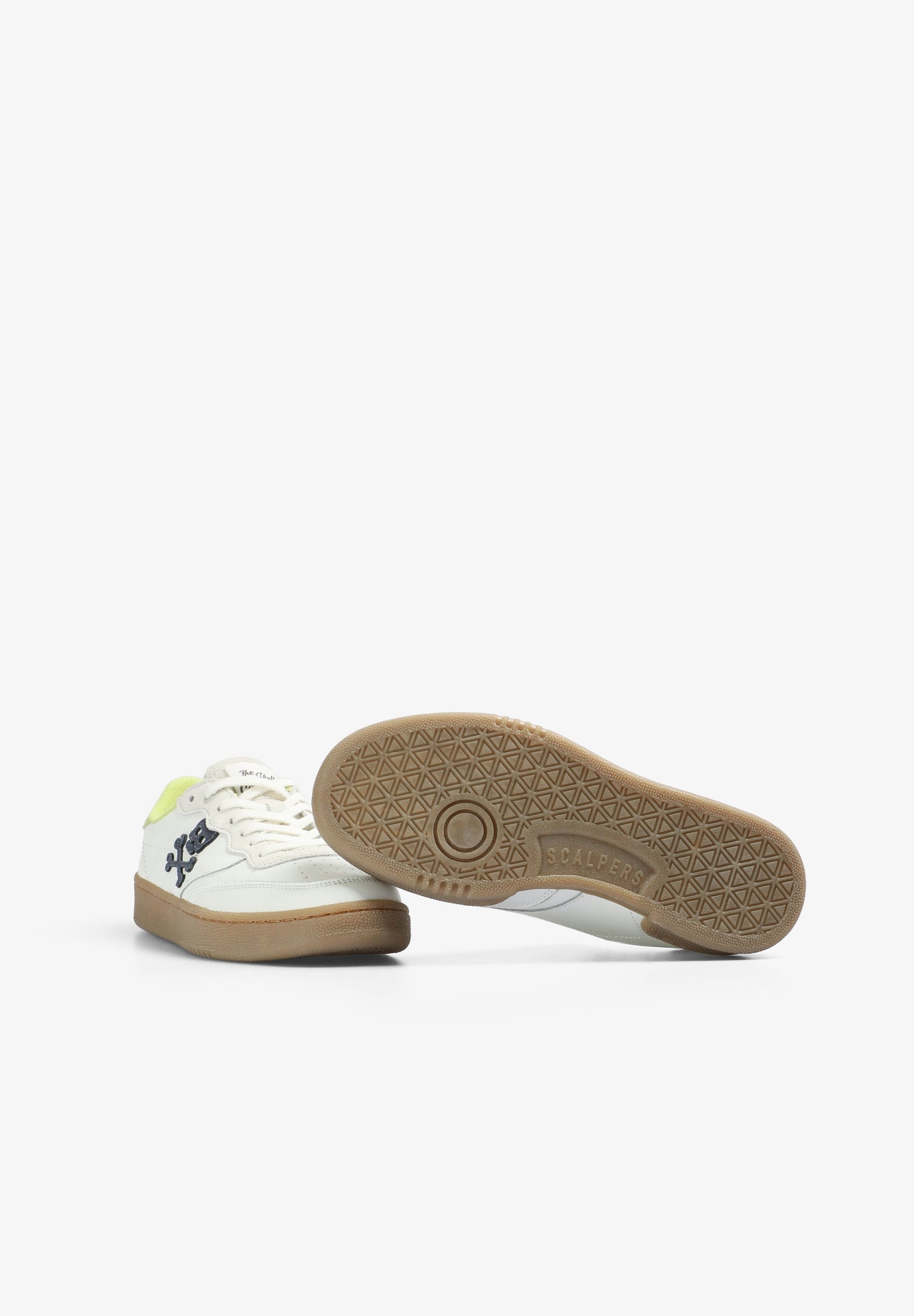 SNEAKER MIT TOTENKOPF UND SCHALENSOHLE