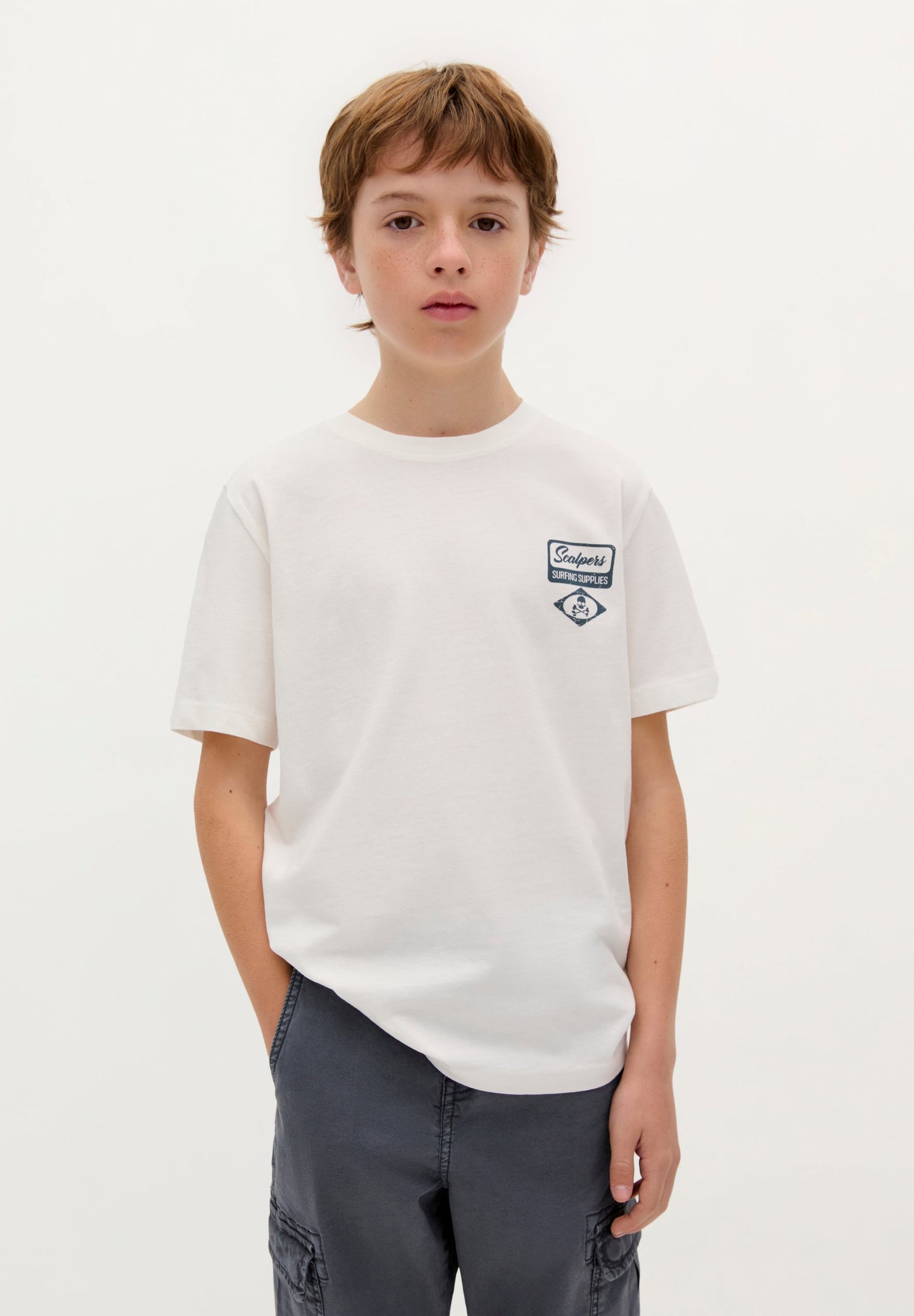 T-SHIRT MIT SURFPRINT