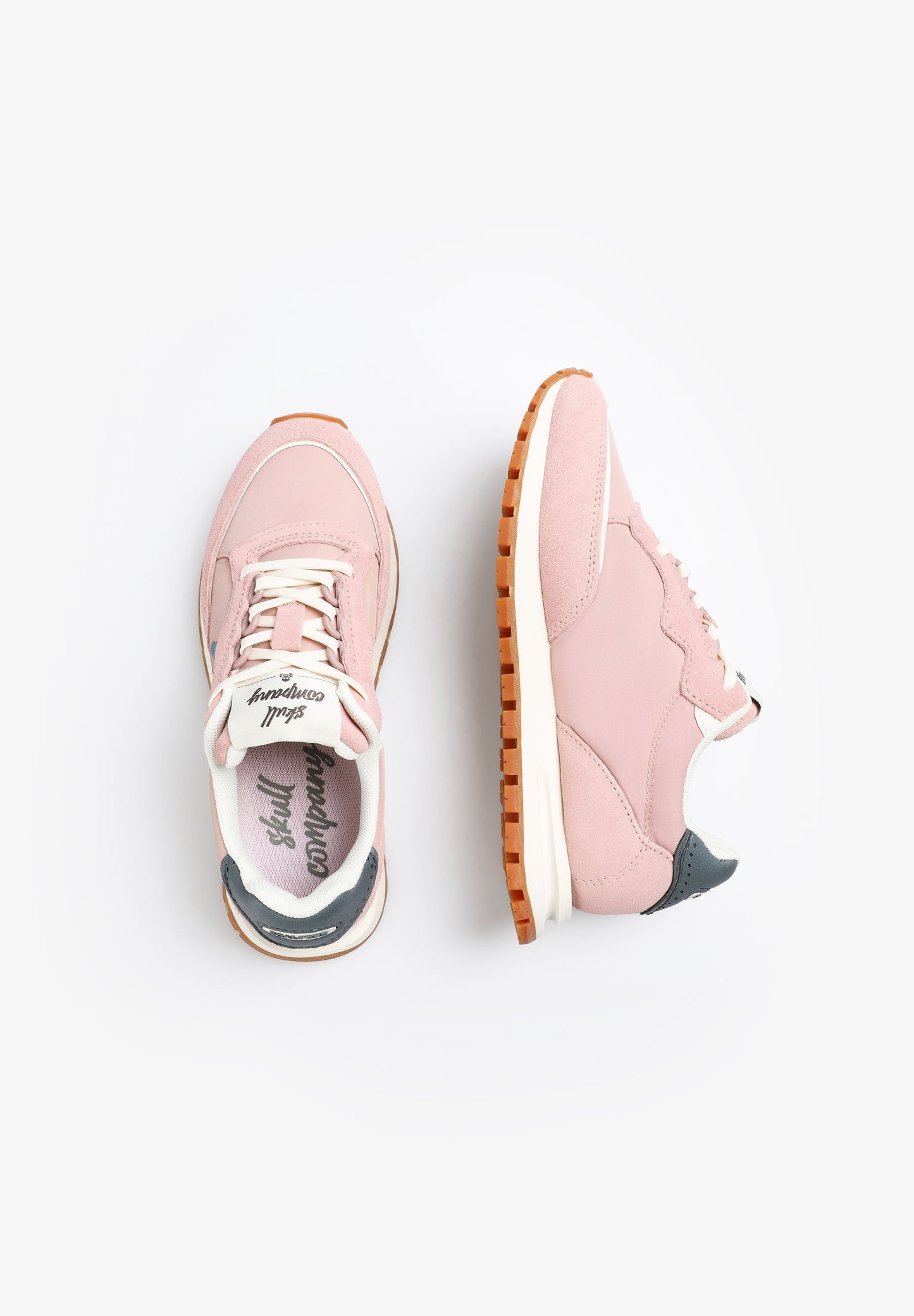 SNEAKER MIT TOTENKOPF UND DICKER SOHLE