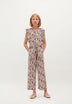 JUMPSUIT MIT PRINT UND VOLANT