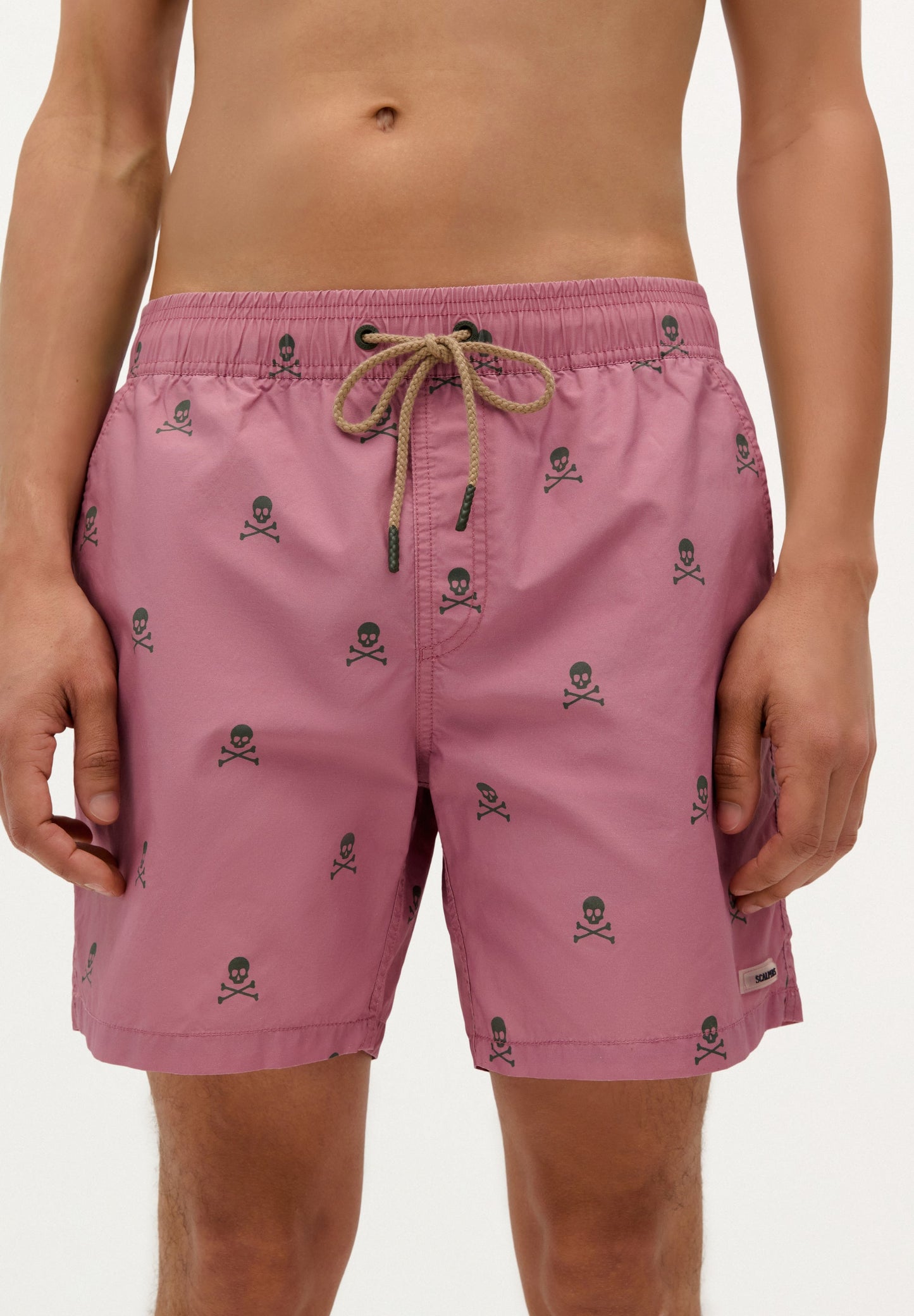 BADESHORTS TOTENKOPFPRINT