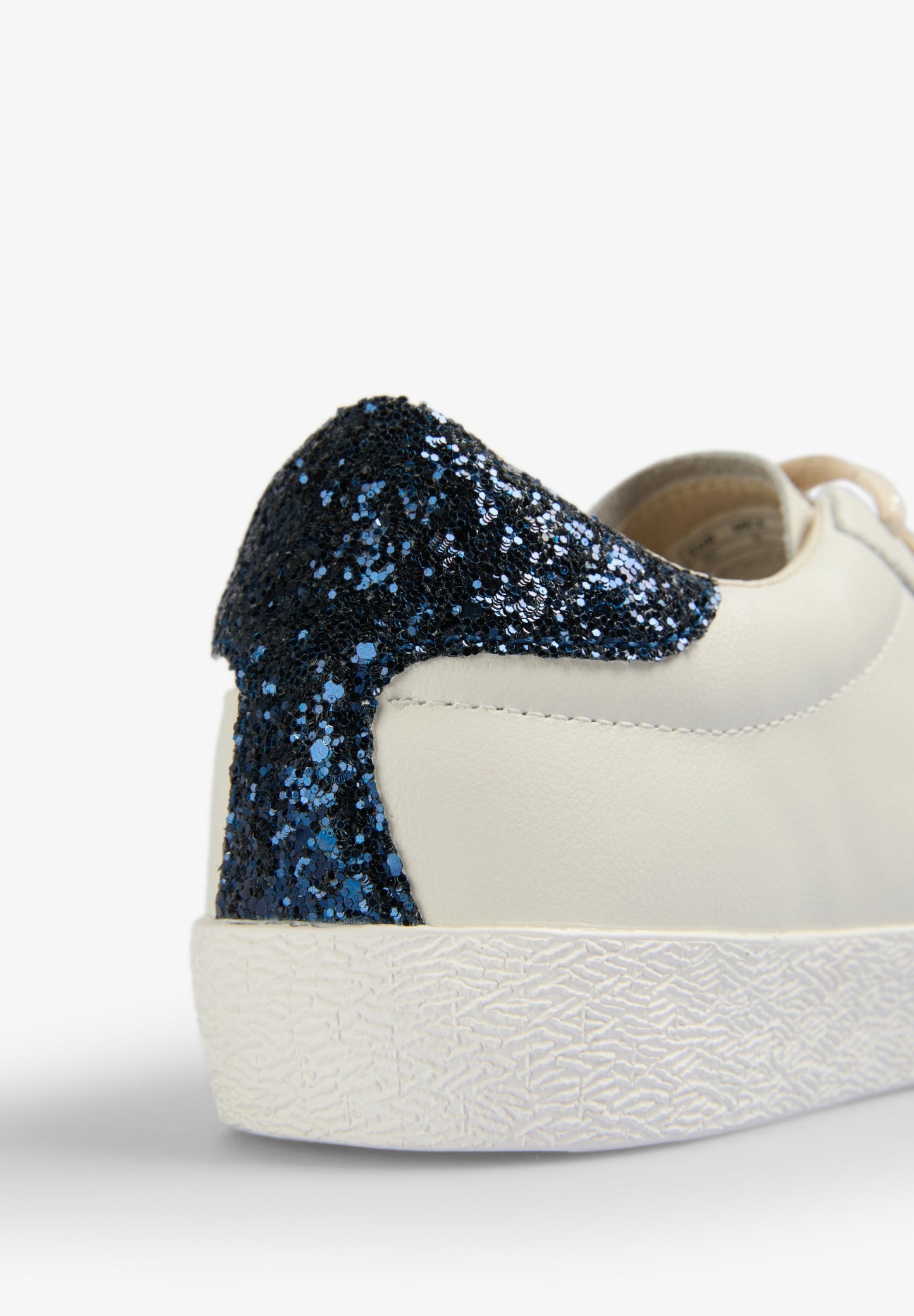NIEDRIGE SNEAKER MIT GLITZERTOTENKOPF