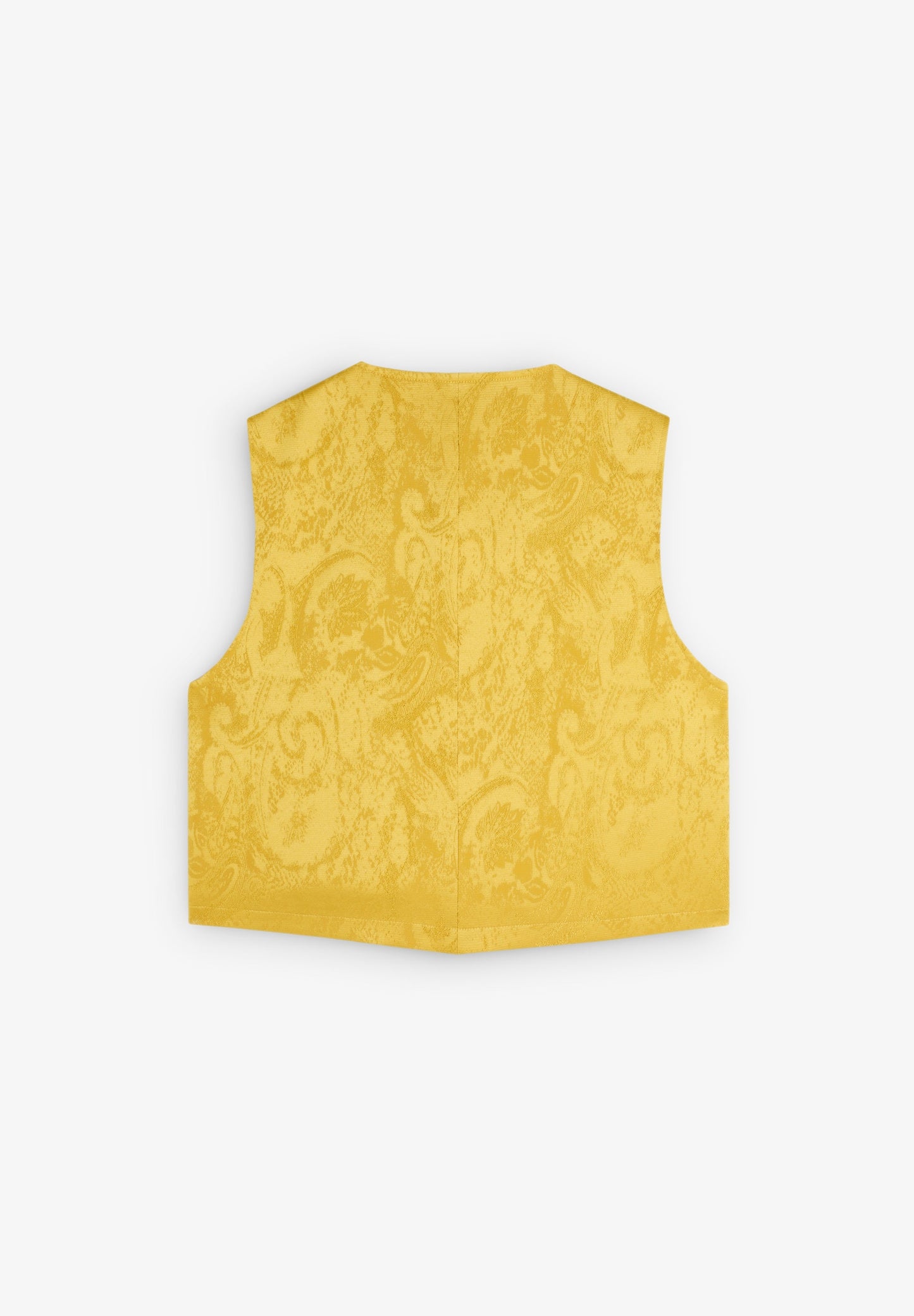 CROPPED-WESTE AUS JACQUARD