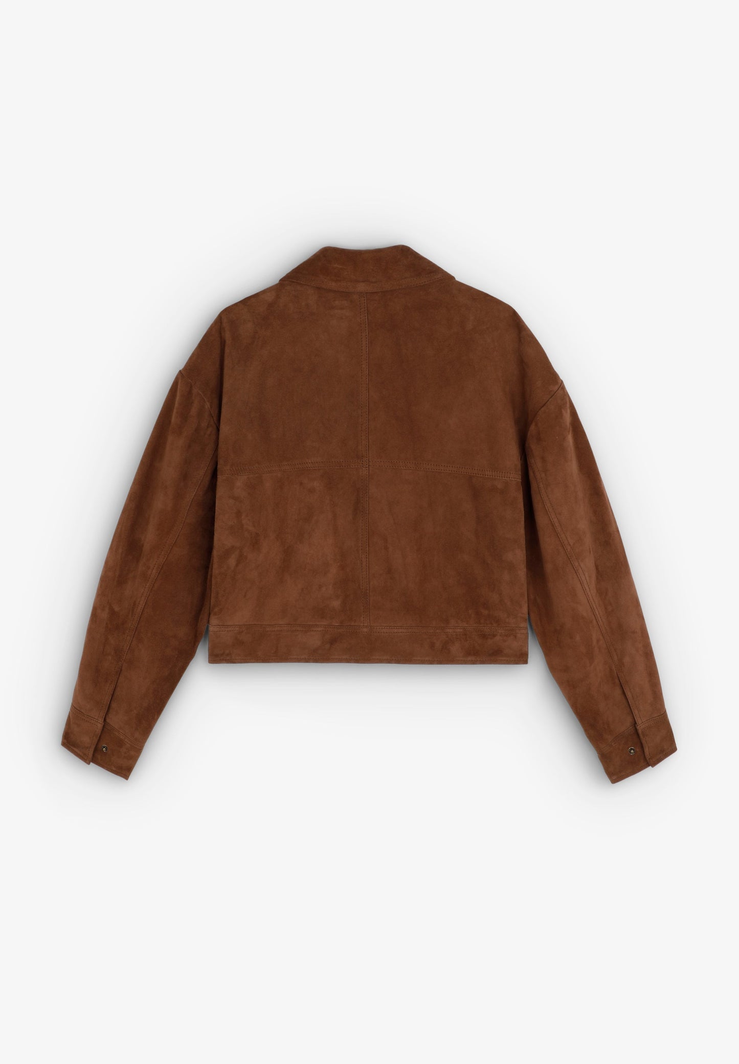 CROPPED WILDLEDERJACKE