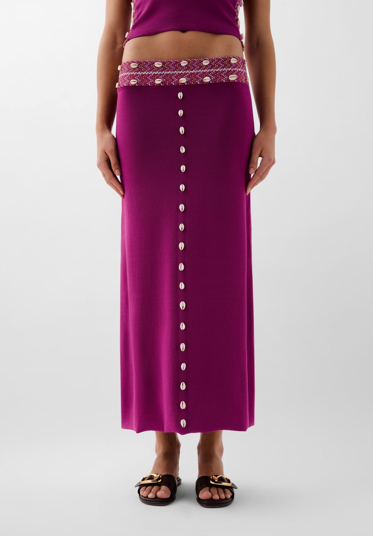 SCSHELL KNIT SKIRT