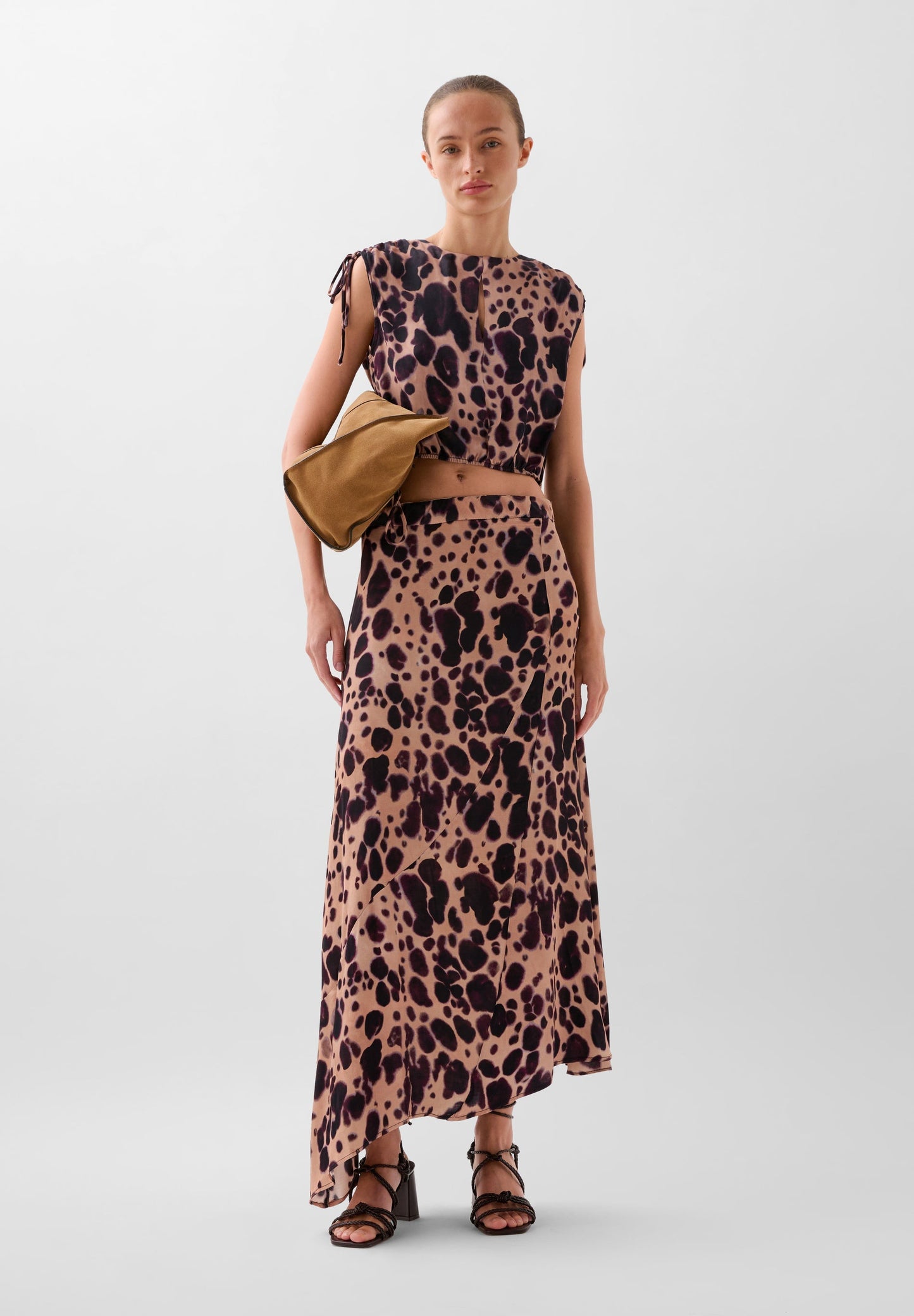 MIDIROCK MIT ANIMALPRINT