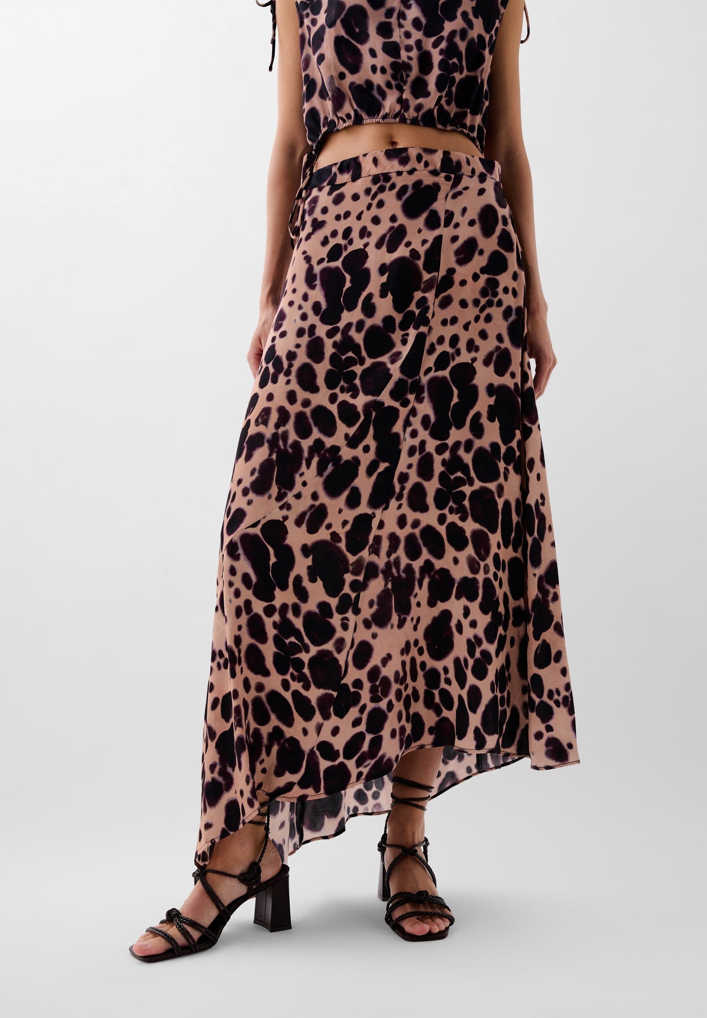 MIDIROCK MIT ANIMALPRINT