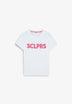 SHIRT MIT PRINT UND STRASS