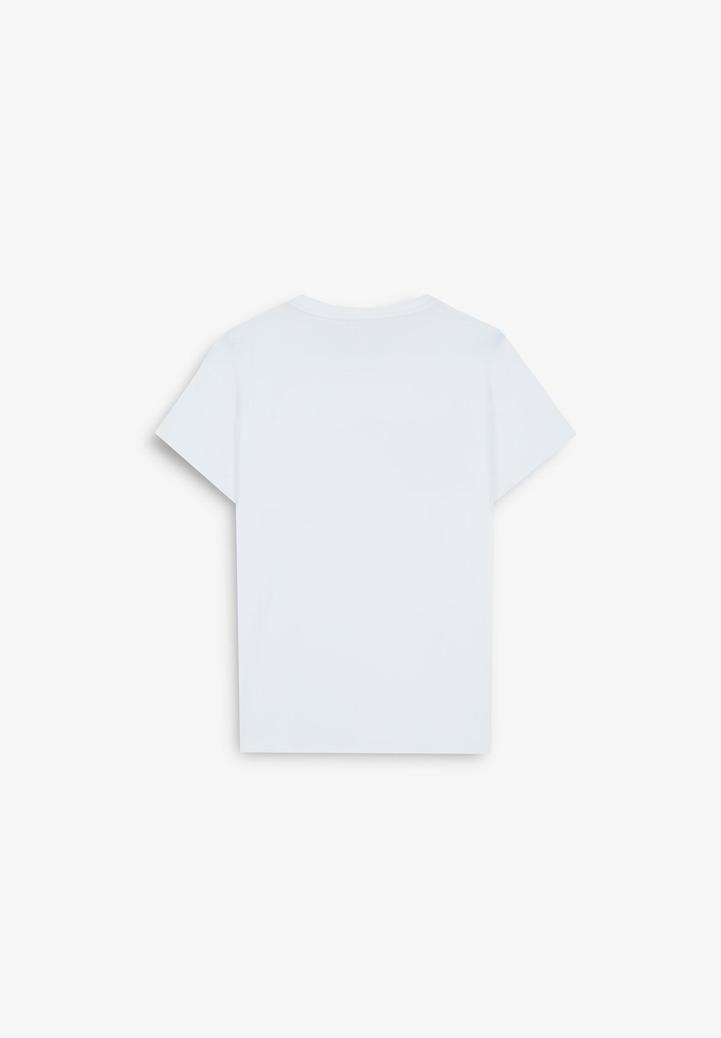 SHIRT MIT PRINT UND STRASS