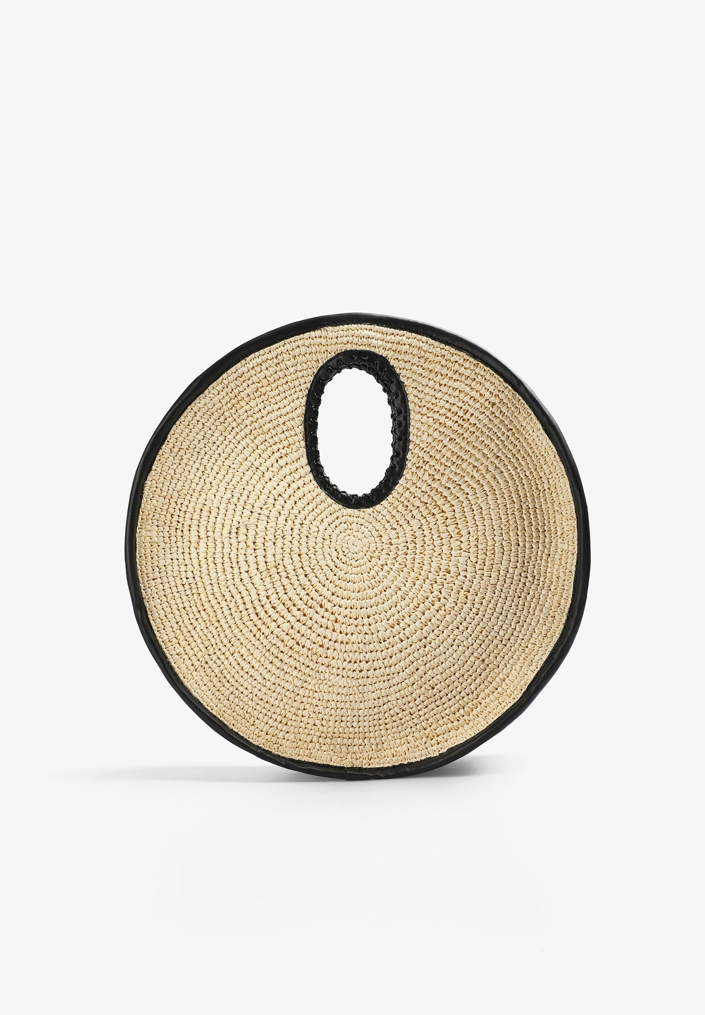 TASCHE AUS GEFLOCHTENEM RAPHIA