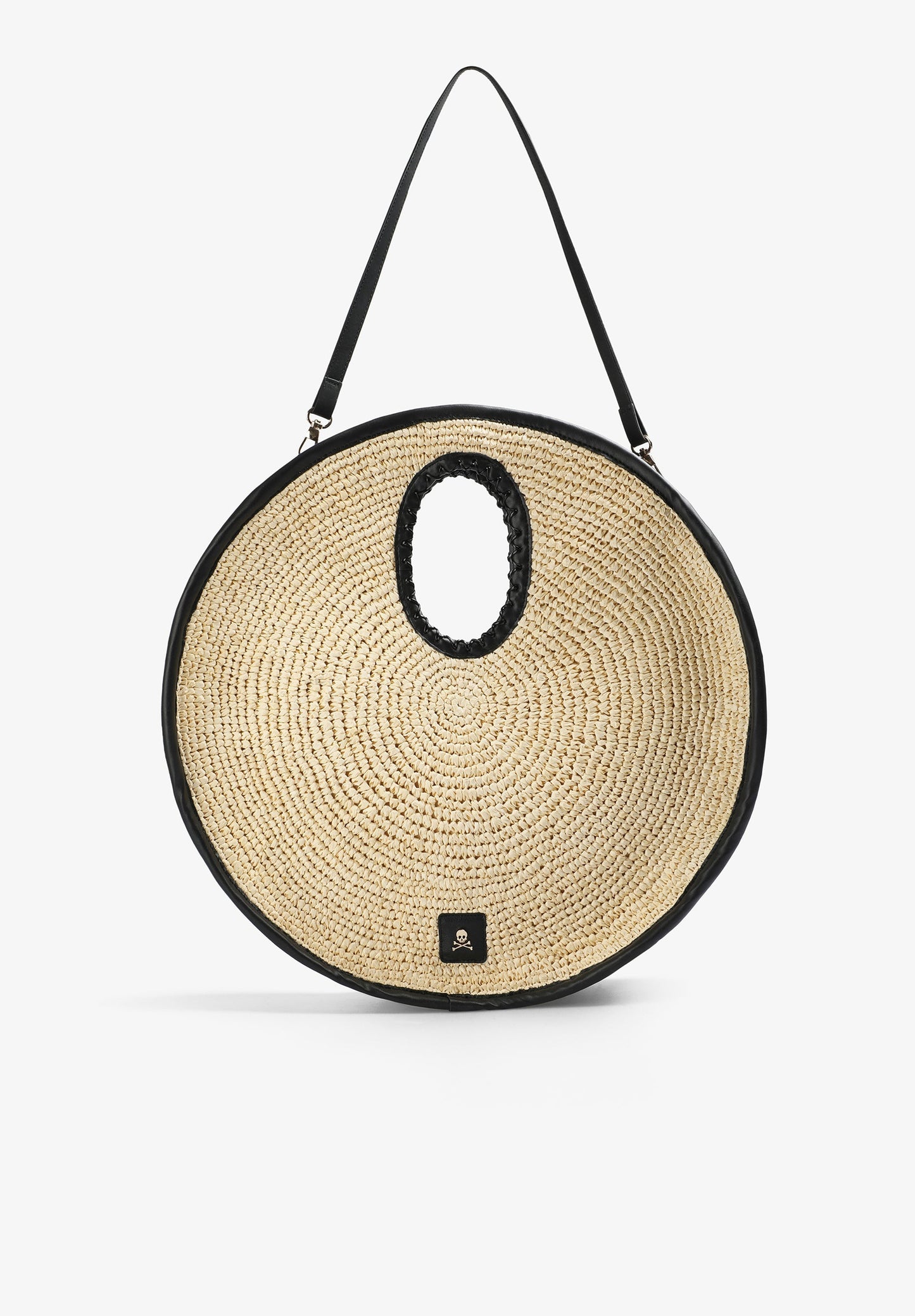 TASCHE AUS GEFLOCHTENEM RAPHIA