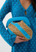 TASCHE RAPHIA ZWEIFARBIGE STREIFEN