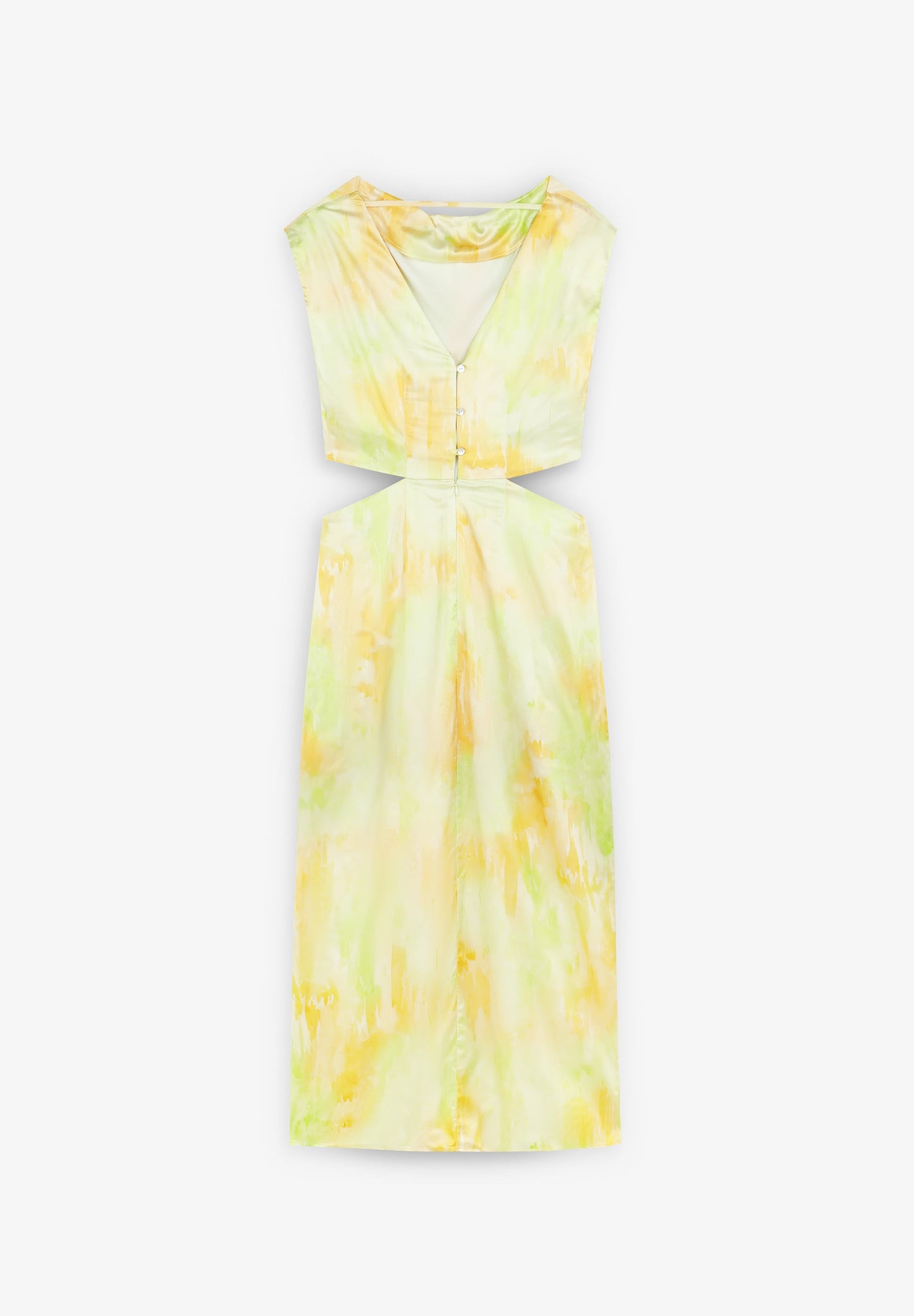 TYE-DYE-SCHLITZKLEID