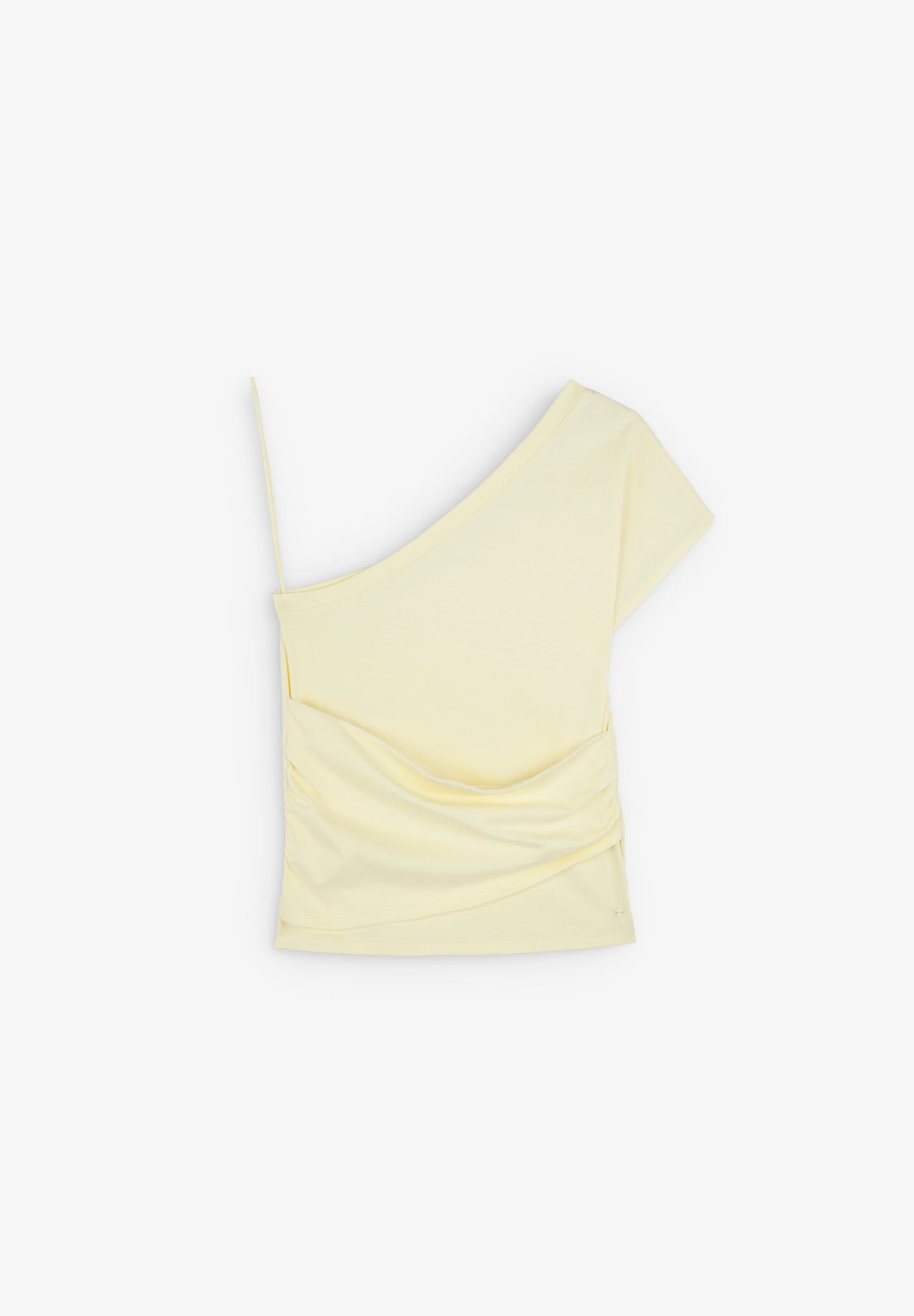 ASYMMETRISCHES TOP MIT DRAPIERUNG