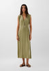 KLEID AUS CUPRO MIT DETAIL AM BUND