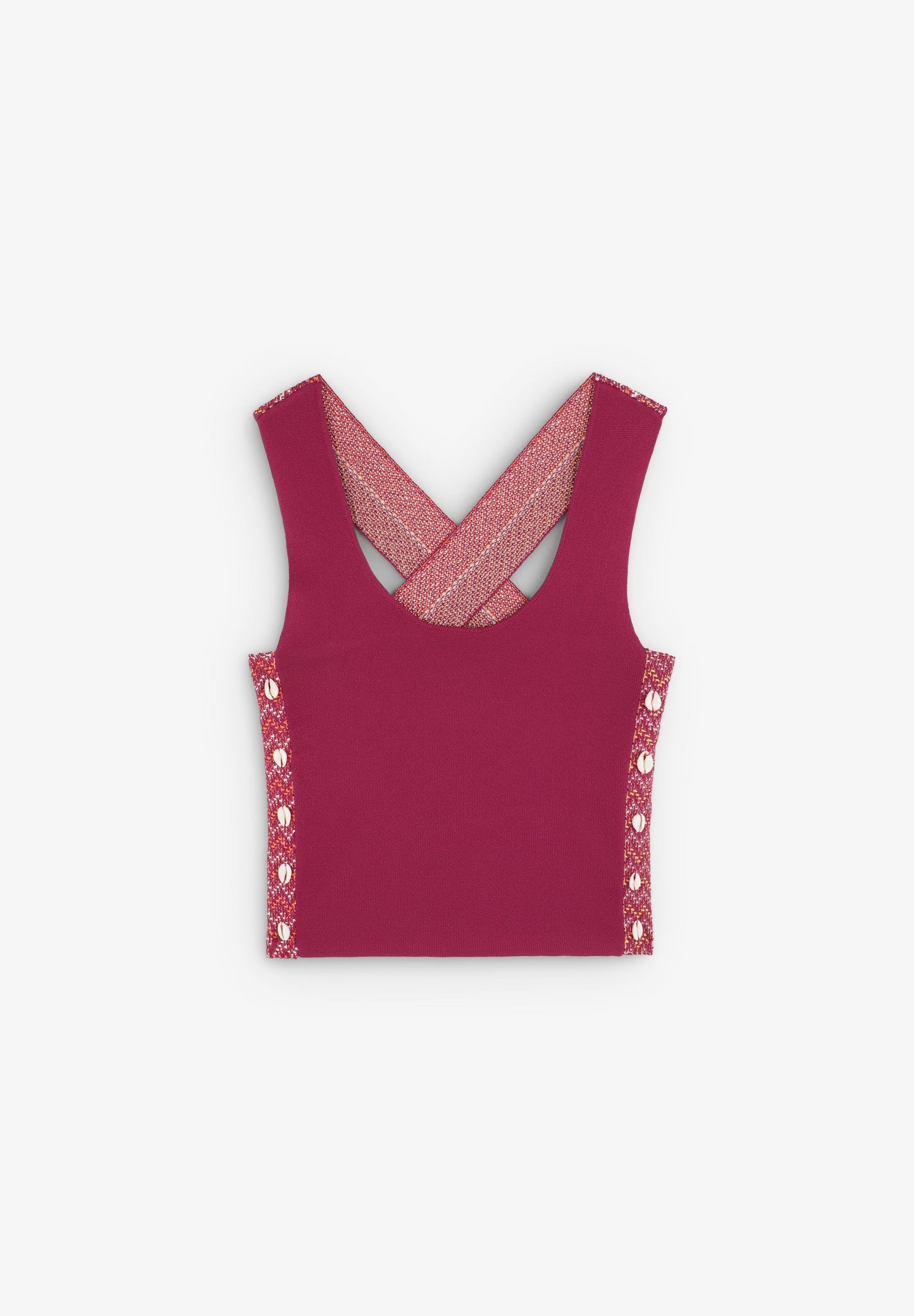 STRICKTOP MIT MUSCHELN