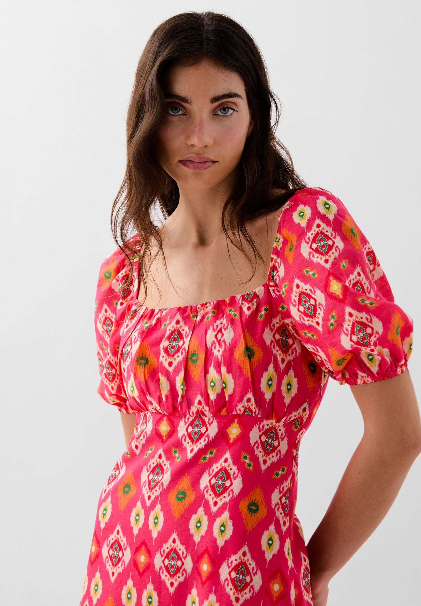 KLEID MIT ETHNIC-PRINT