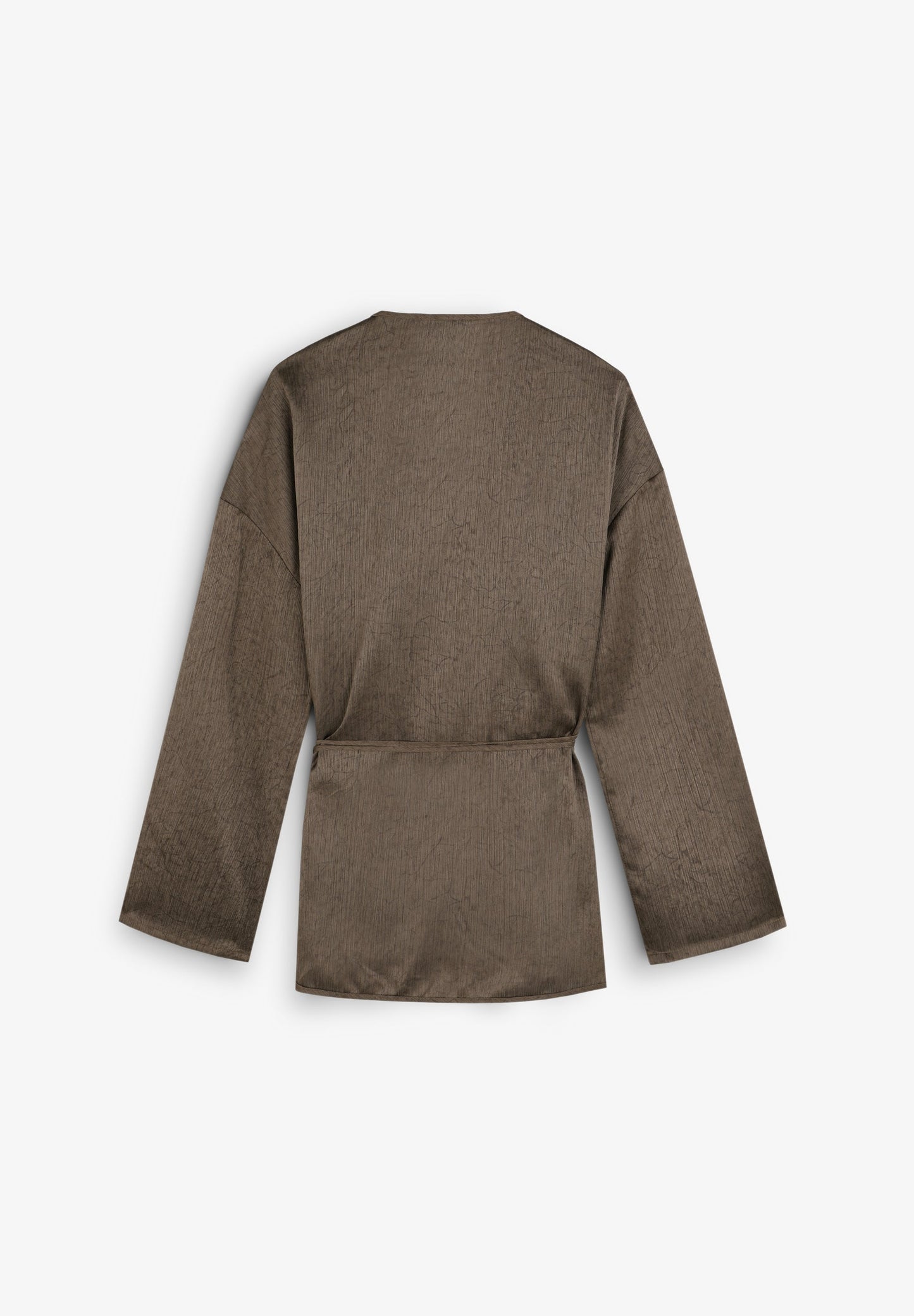 ASYMMETRISCHER KAFTAN MIT KORDELZUG