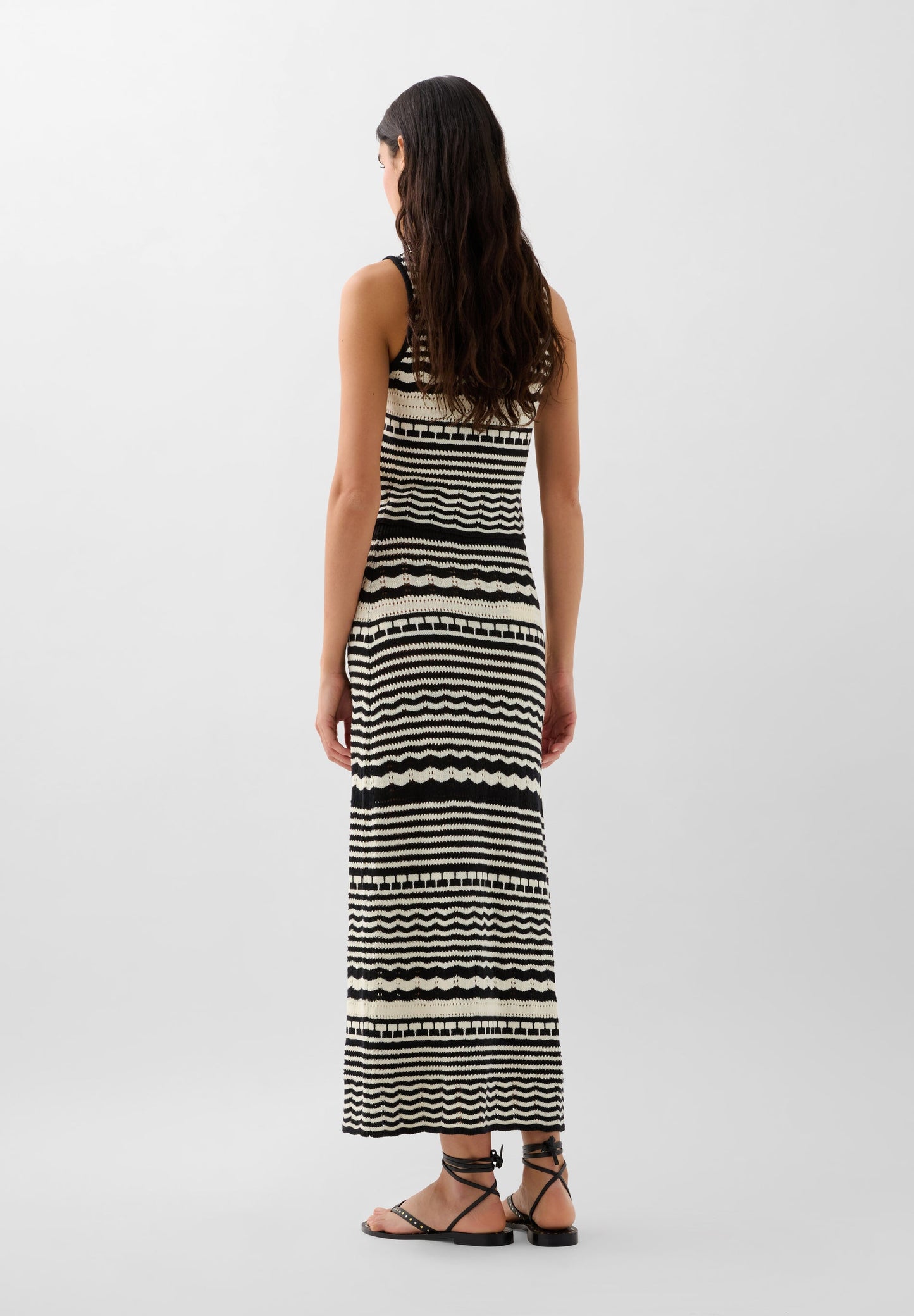 SCSTRIPES KNIT SKIRT