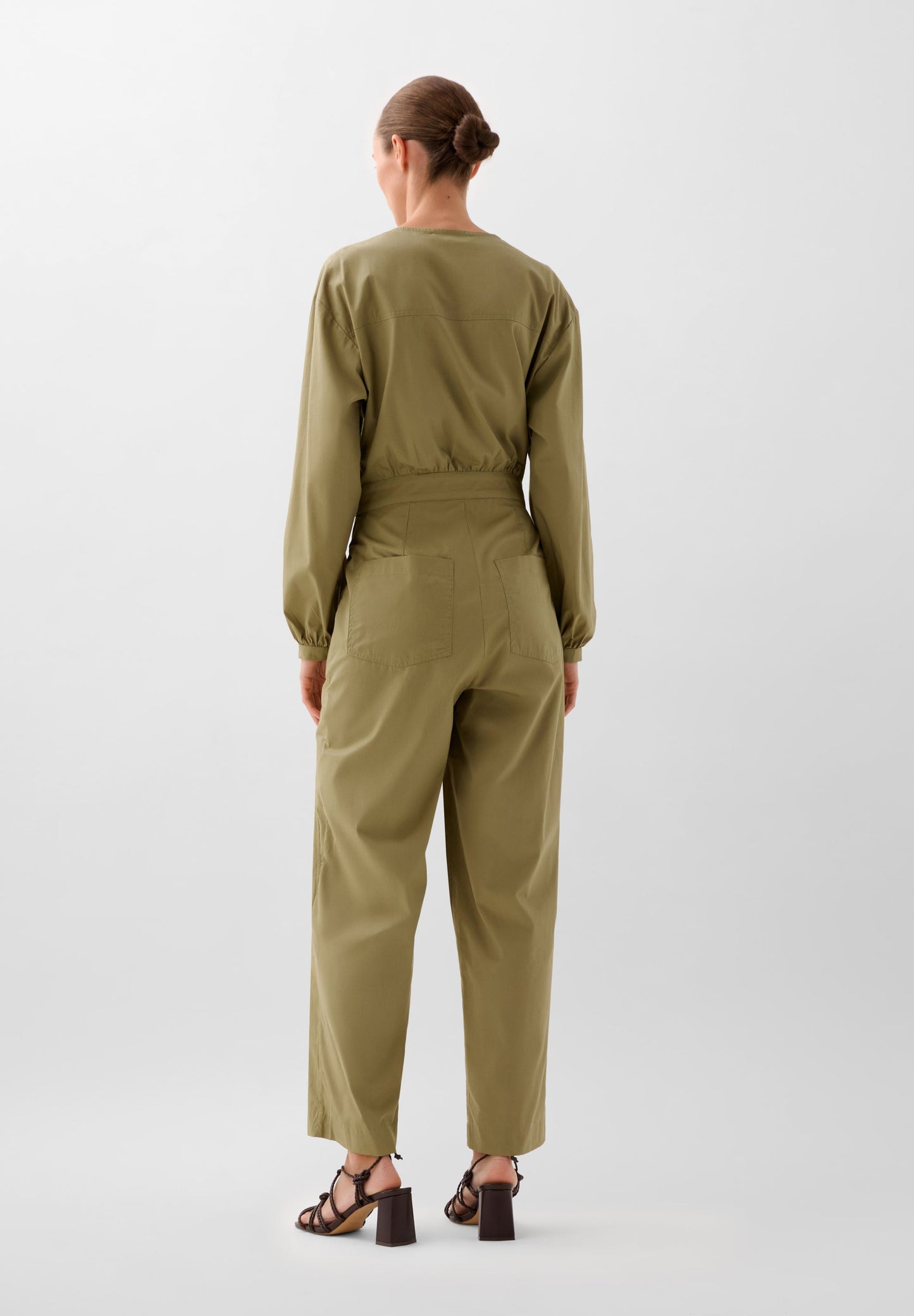 SCPLAIN COLOR JUMPSUIT