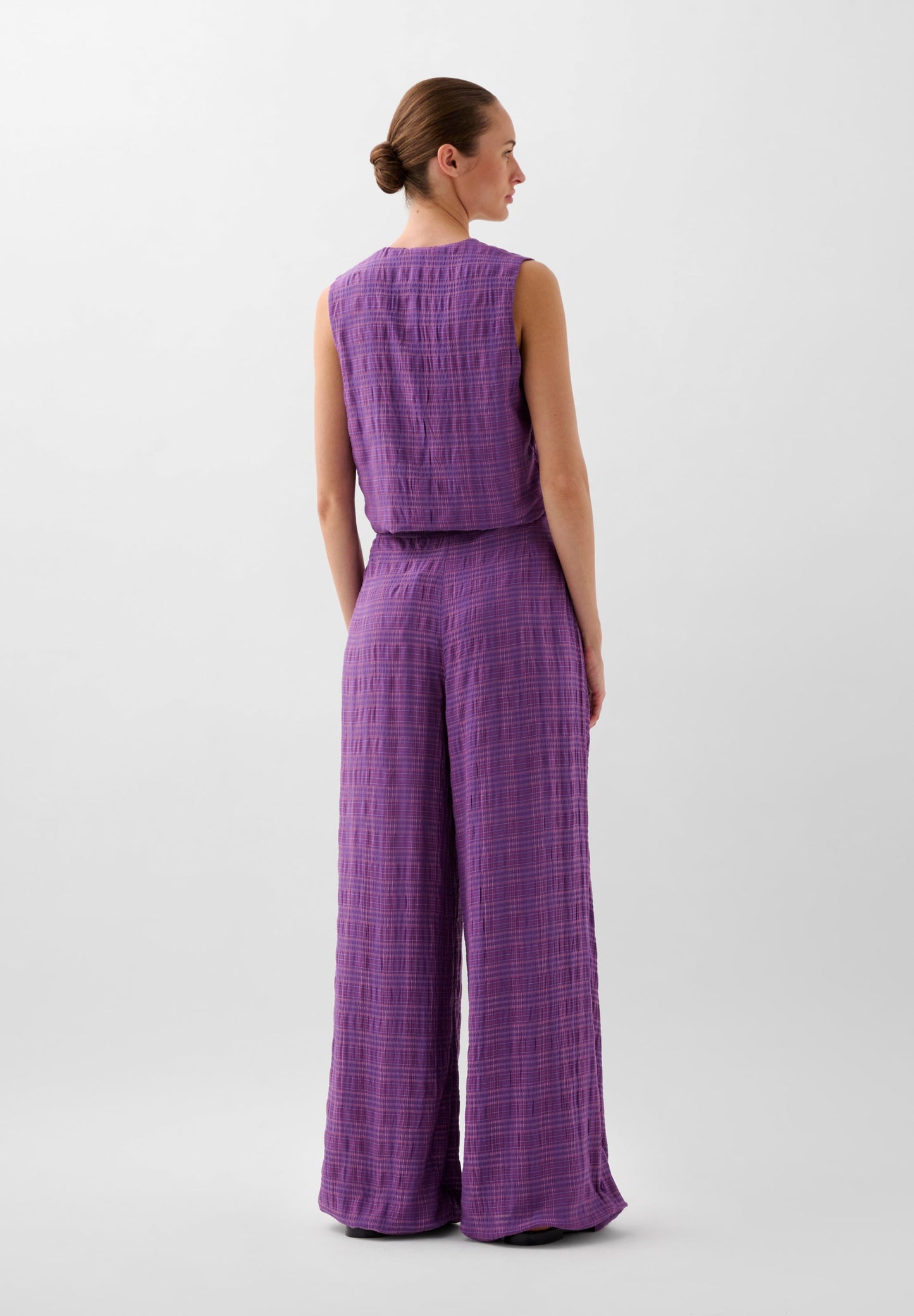 HOSE GESTREIFT FULL LENGTH BUNDFALTEN