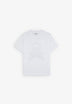 T-SHIRT MIT BUCHSTABEN UND TOTENKOPF