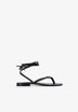 SANDALEN AUS 100 % LEDER MIT SCHLEIFE