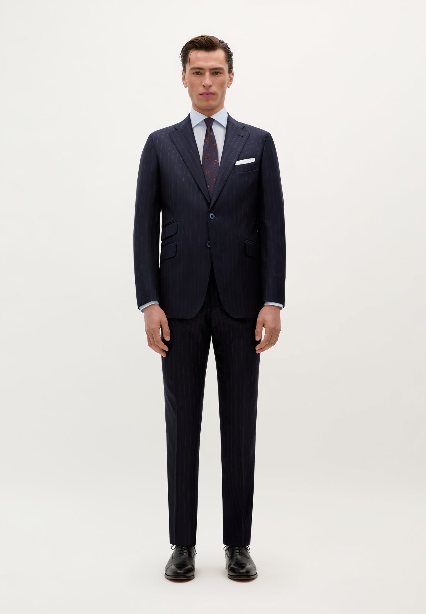 BLAZER AUS WOLLE MIT NADELSTREIFEN