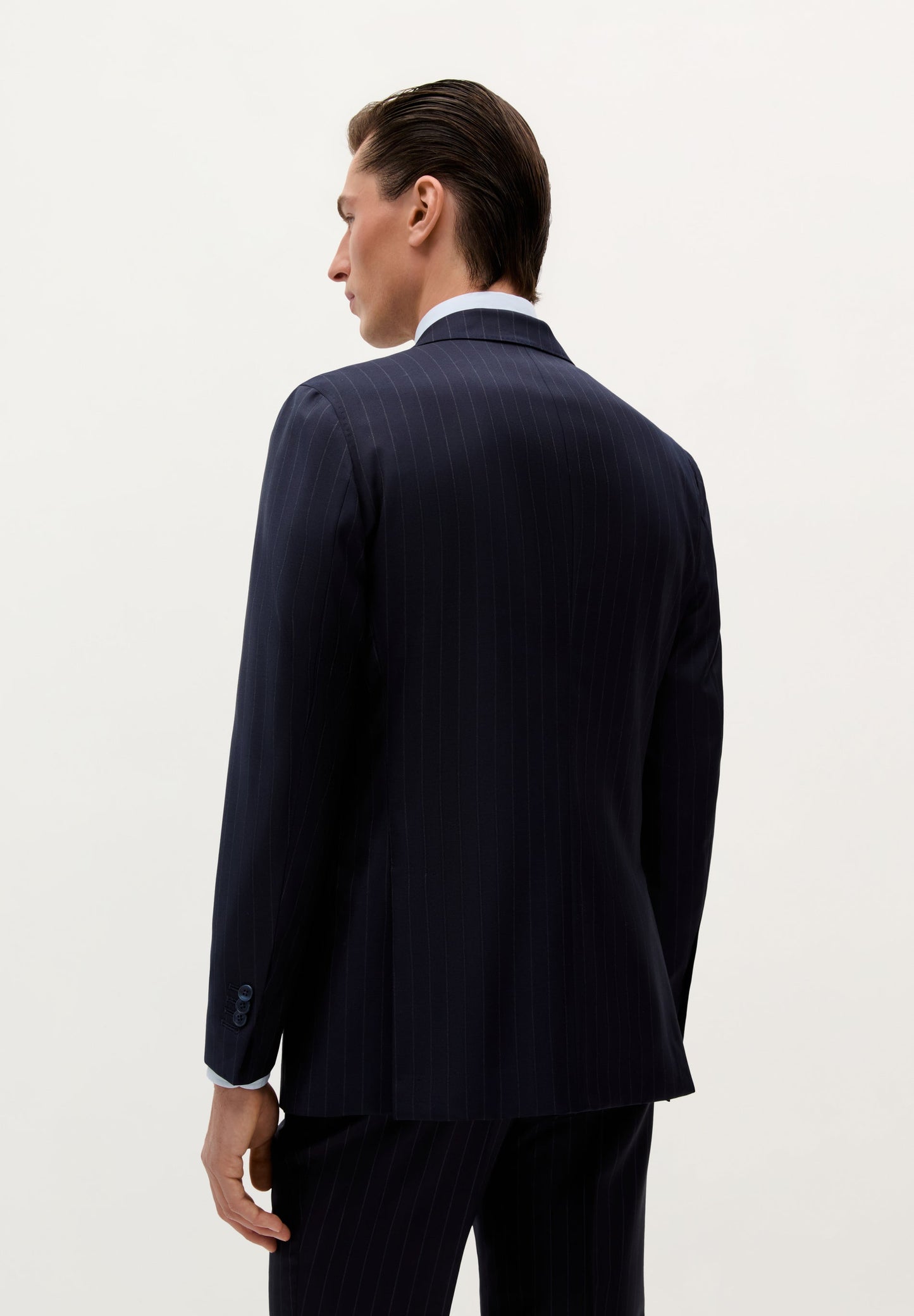BLAZER AUS WOLLE MIT NADELSTREIFEN